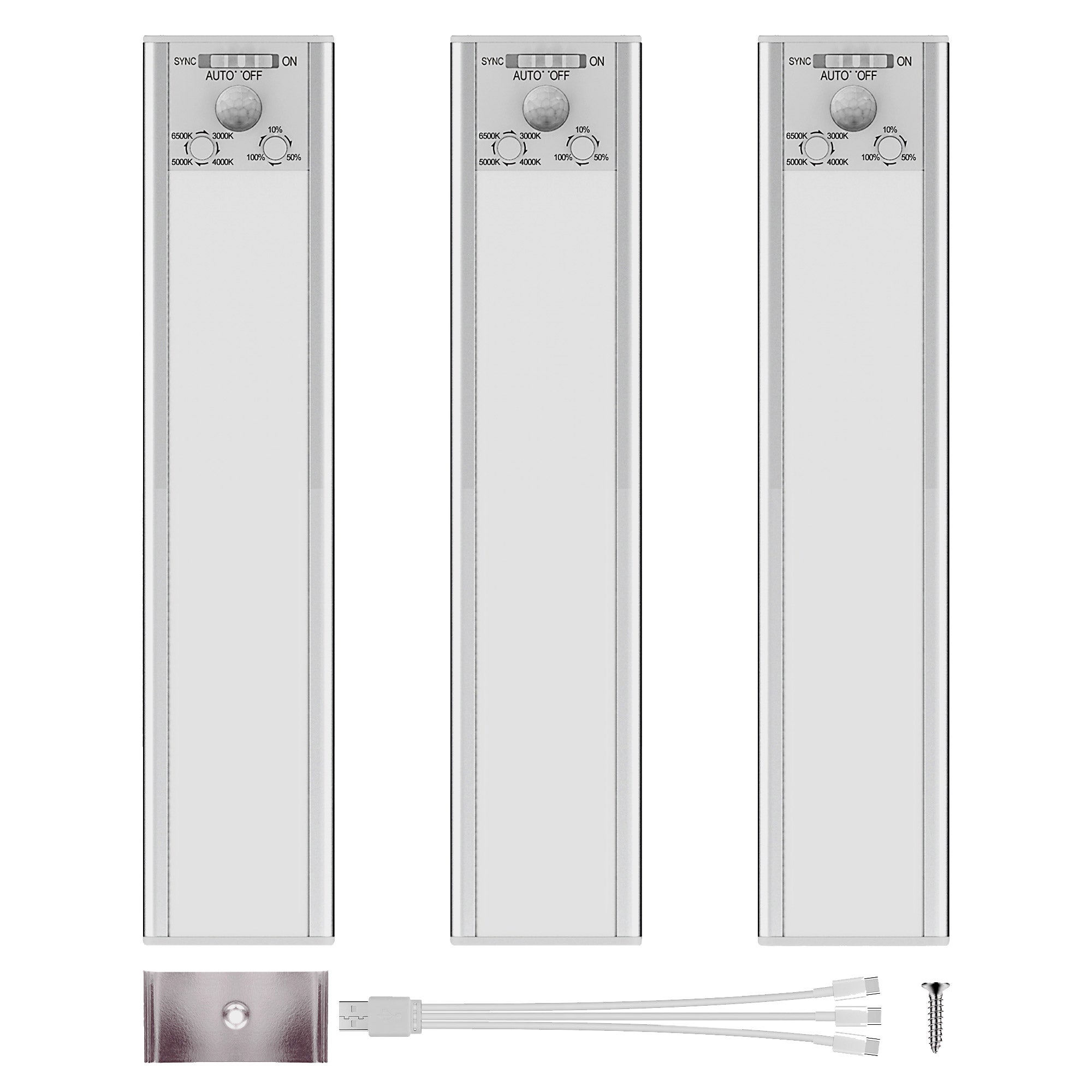 Rechargeable Energetic 12" LED Wireless Undercabinet Lights