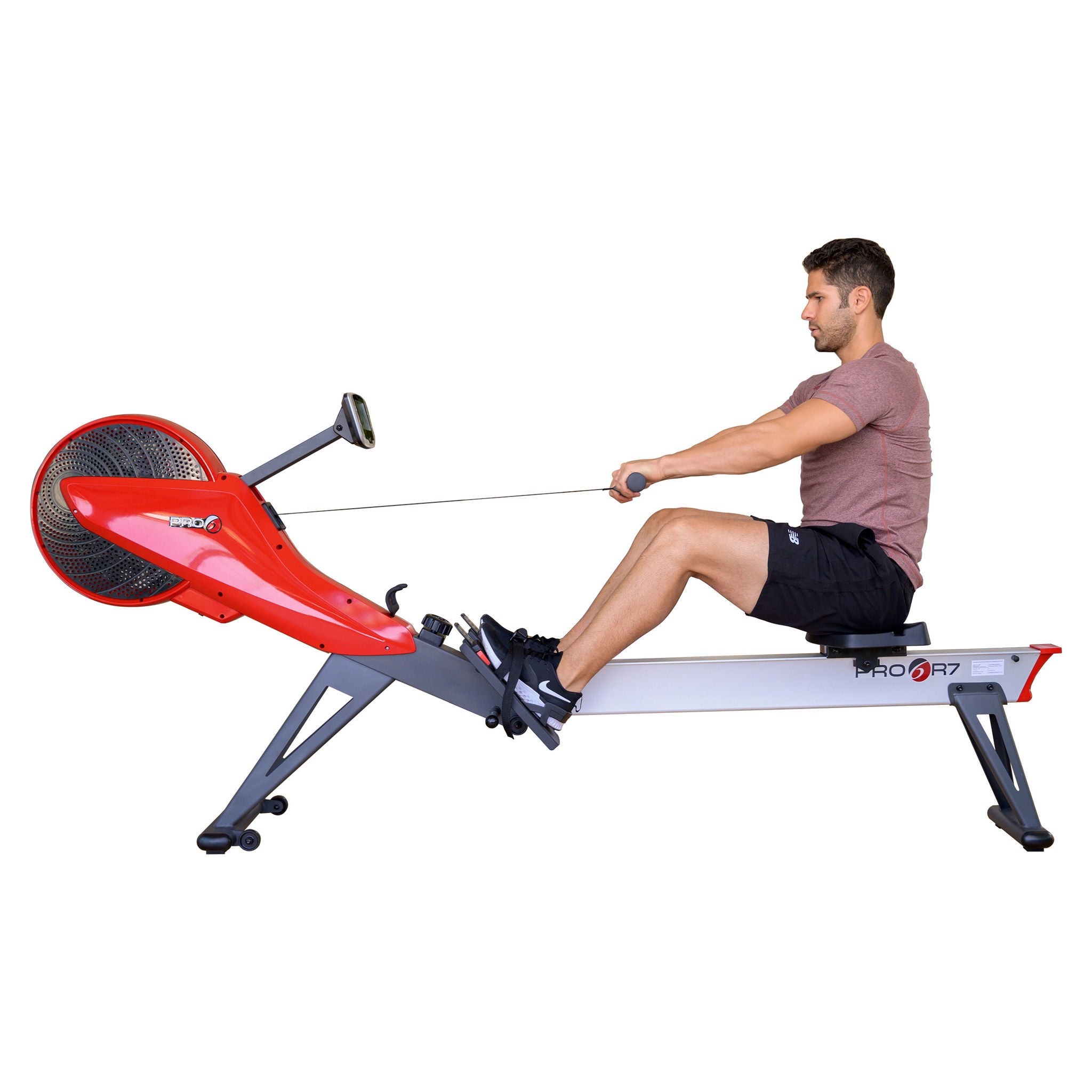 Dynamic Pro 6 R7 Magnetic Air Rowing Machine