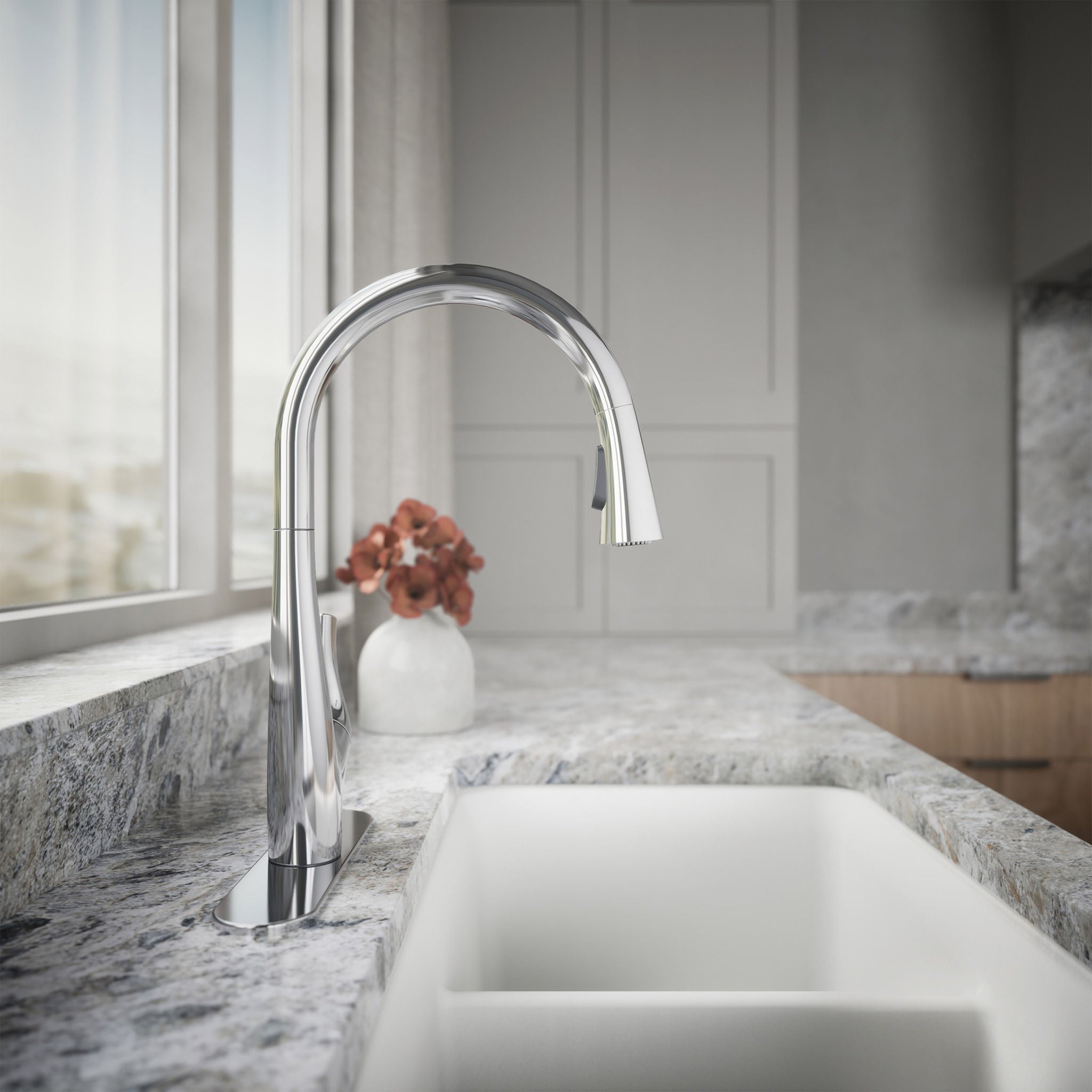 Kohler Bevin Pull-down Kitchen Faucet