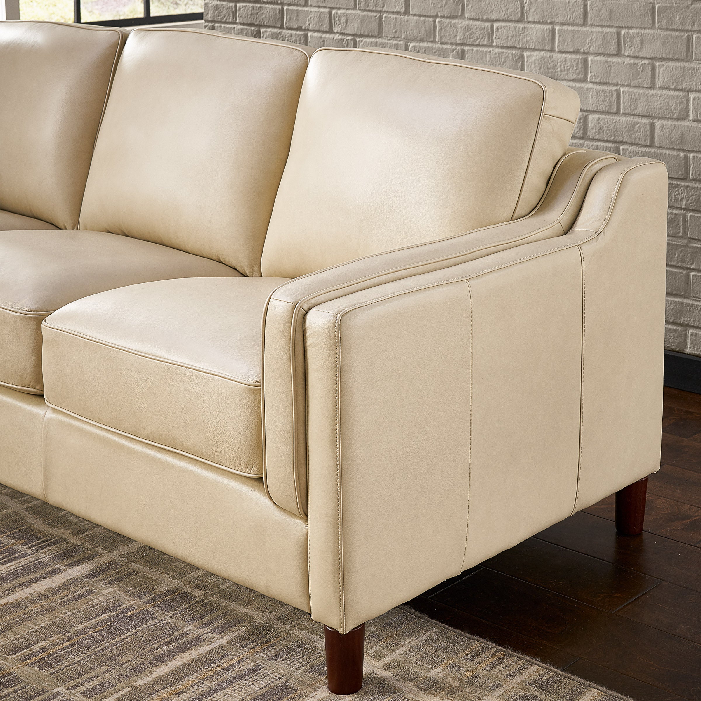 Dobson Top Grain Leather Sofa