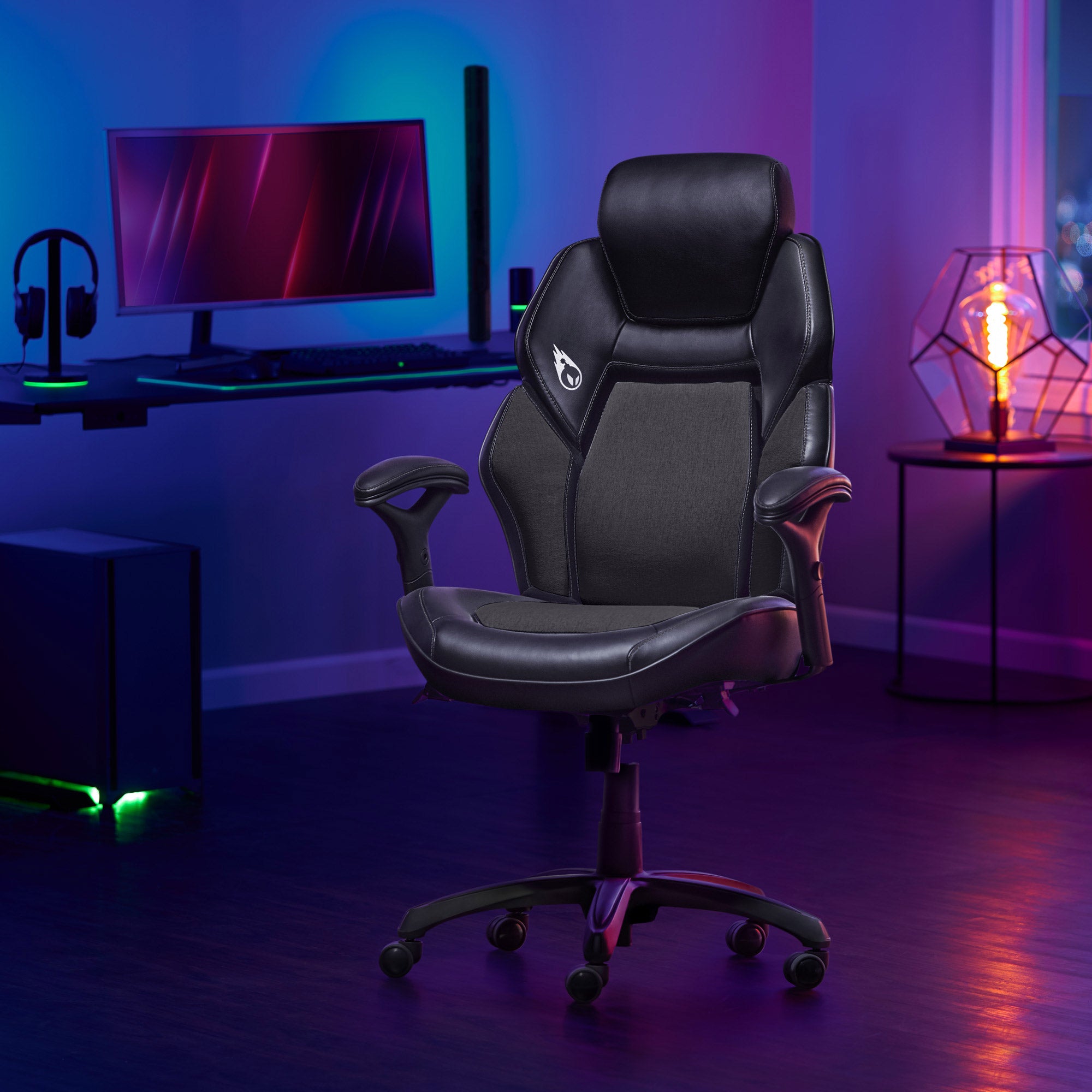 DPS Gaming 3D Insight Office Chair with Adjustable Headrest