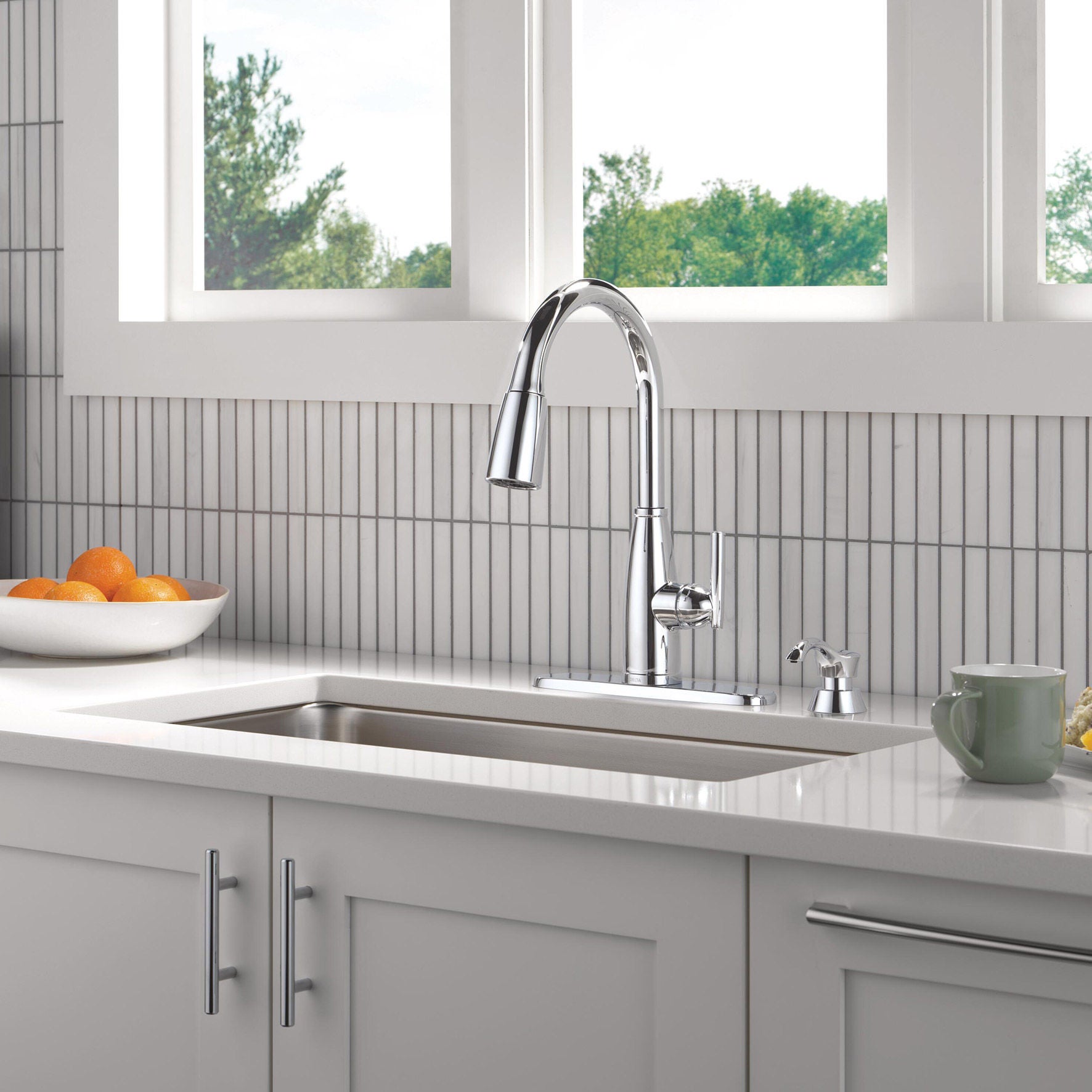 Delta Varos Pull-down Kitchen Faucet