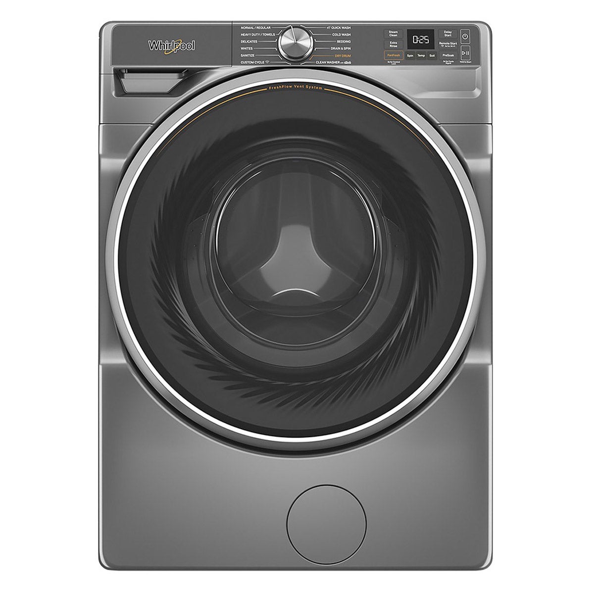 Whirlpool 5.0 cu. ft. Front Load Smart Washer with the FreshFlow Vent System