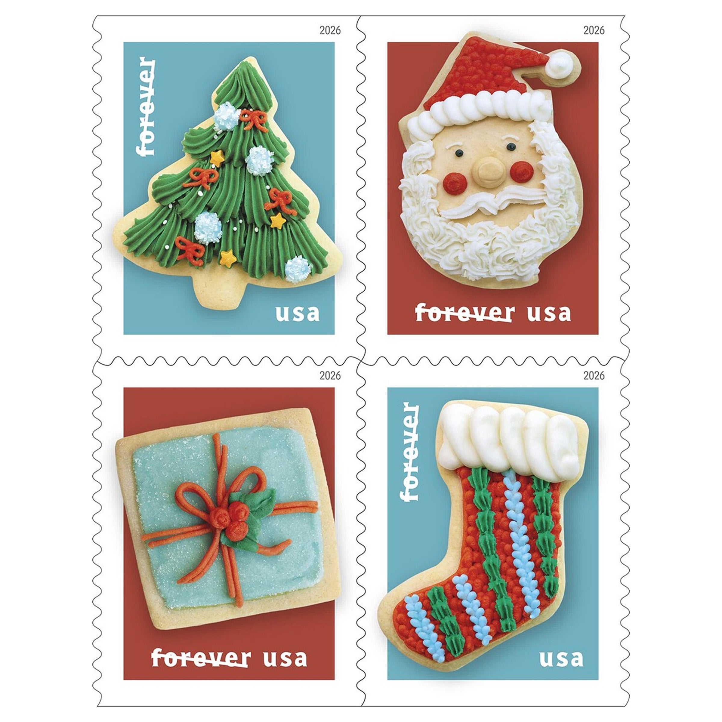 USPS First-Class Holiday Forever Stamp, 100-count