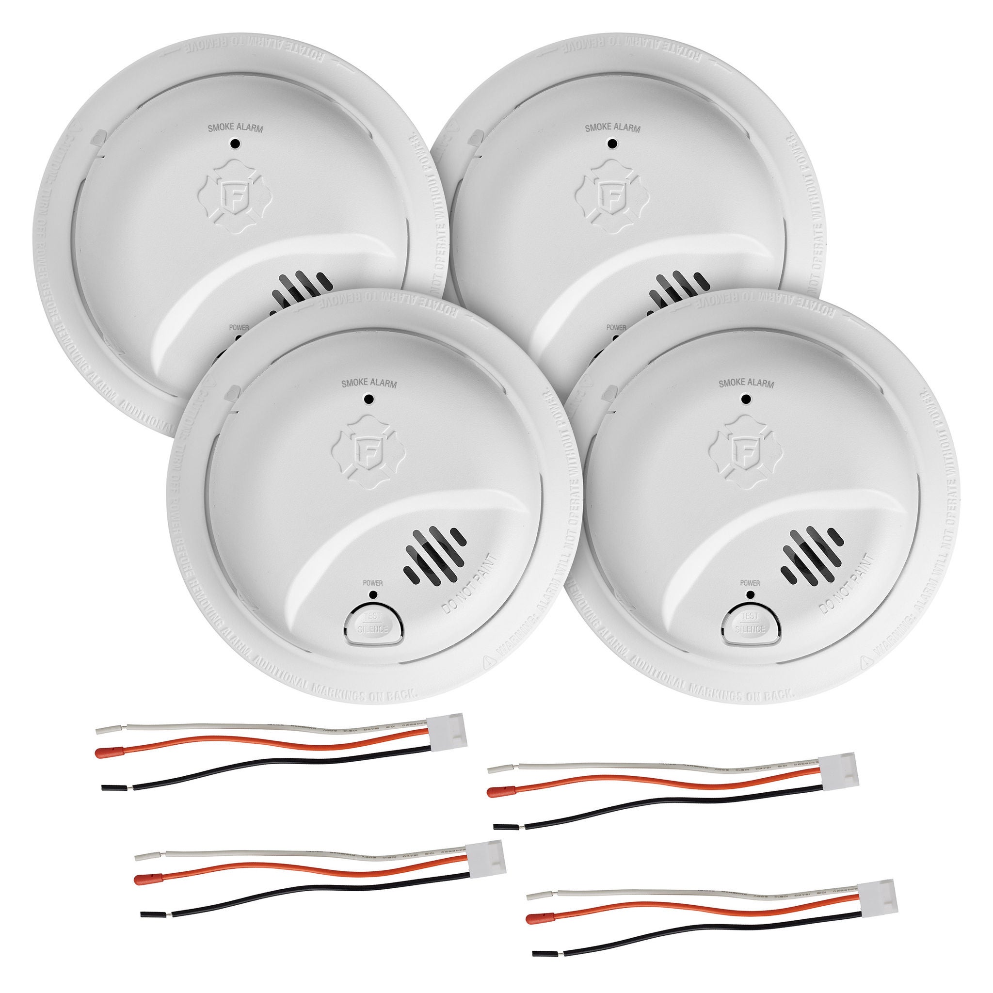 First Alert Advanced Precision Detection Smoke Alarm, 4-pack