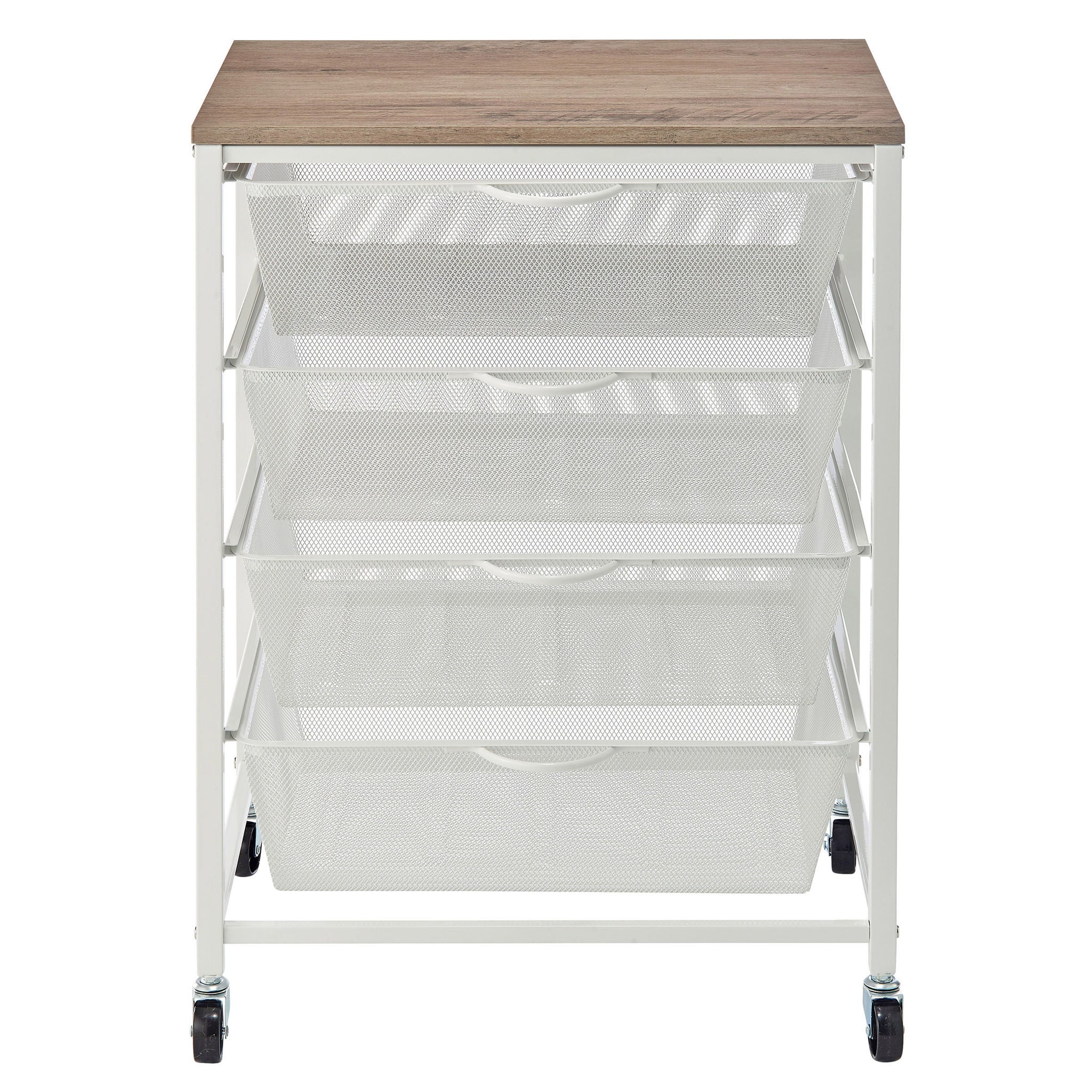 4 Drawer Rolling Cart