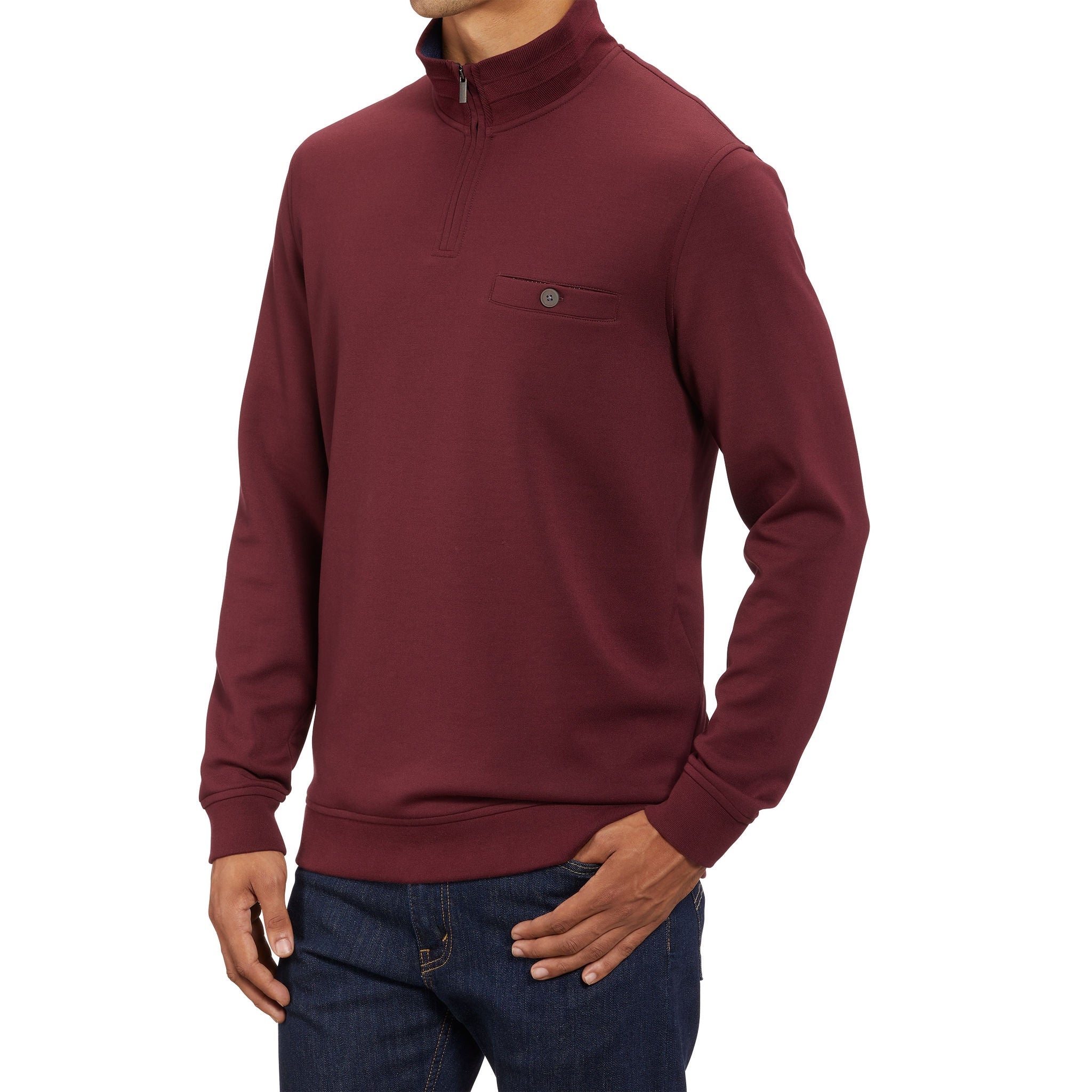 Kirkland Signature Men's Quarter Zip Pullover