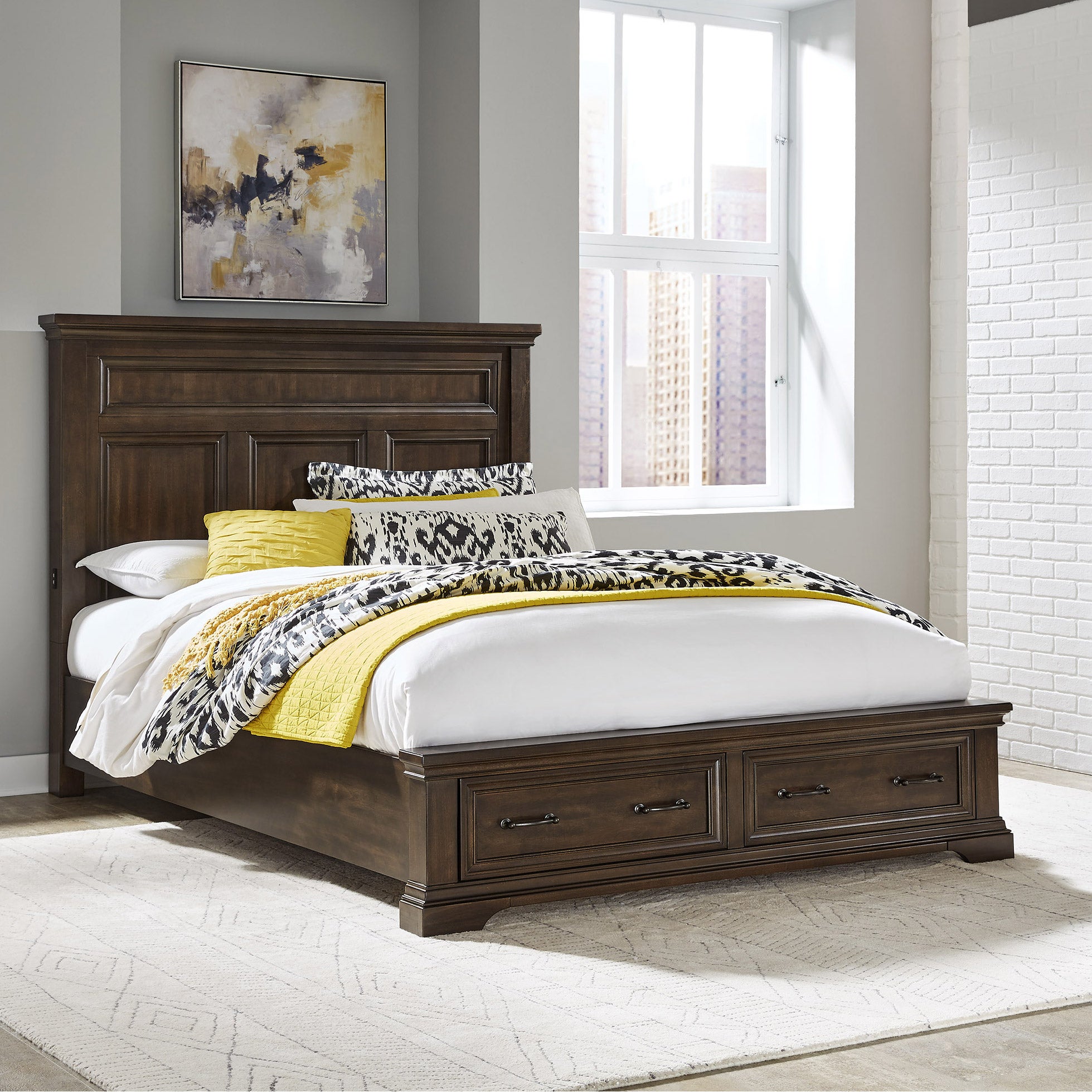 Pacific Grove Queen Storage Bed