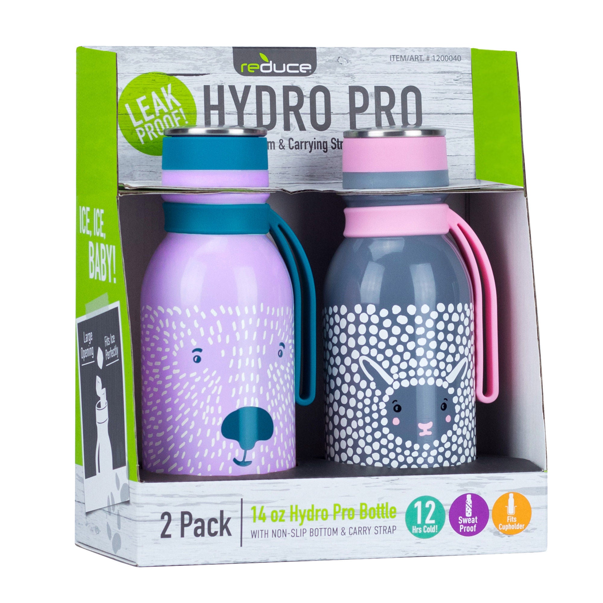 Reduce Hydro Pro Water Bottle, 2-pack