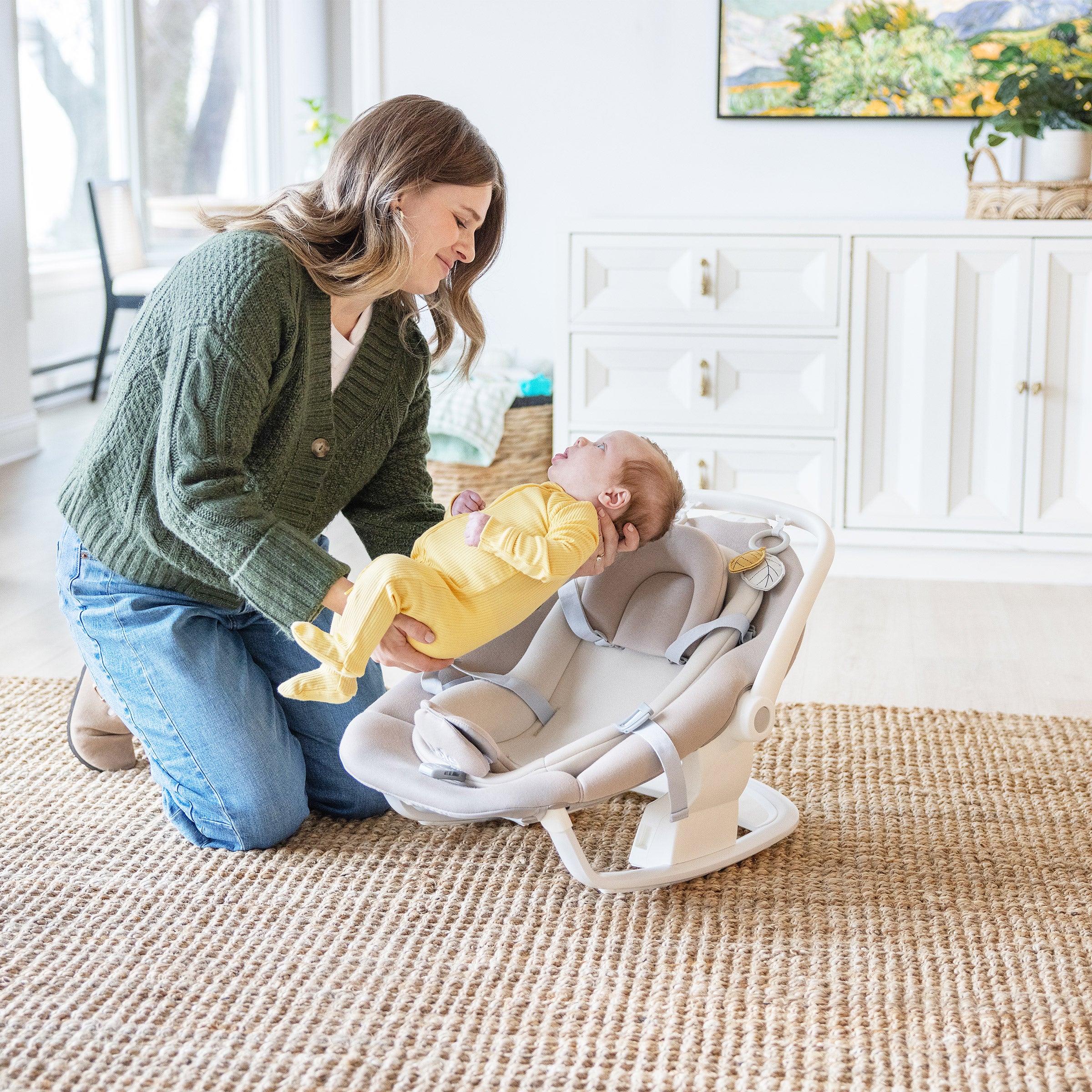 Joie Ancho Wind-up 2-in-1 Swing & Rocker