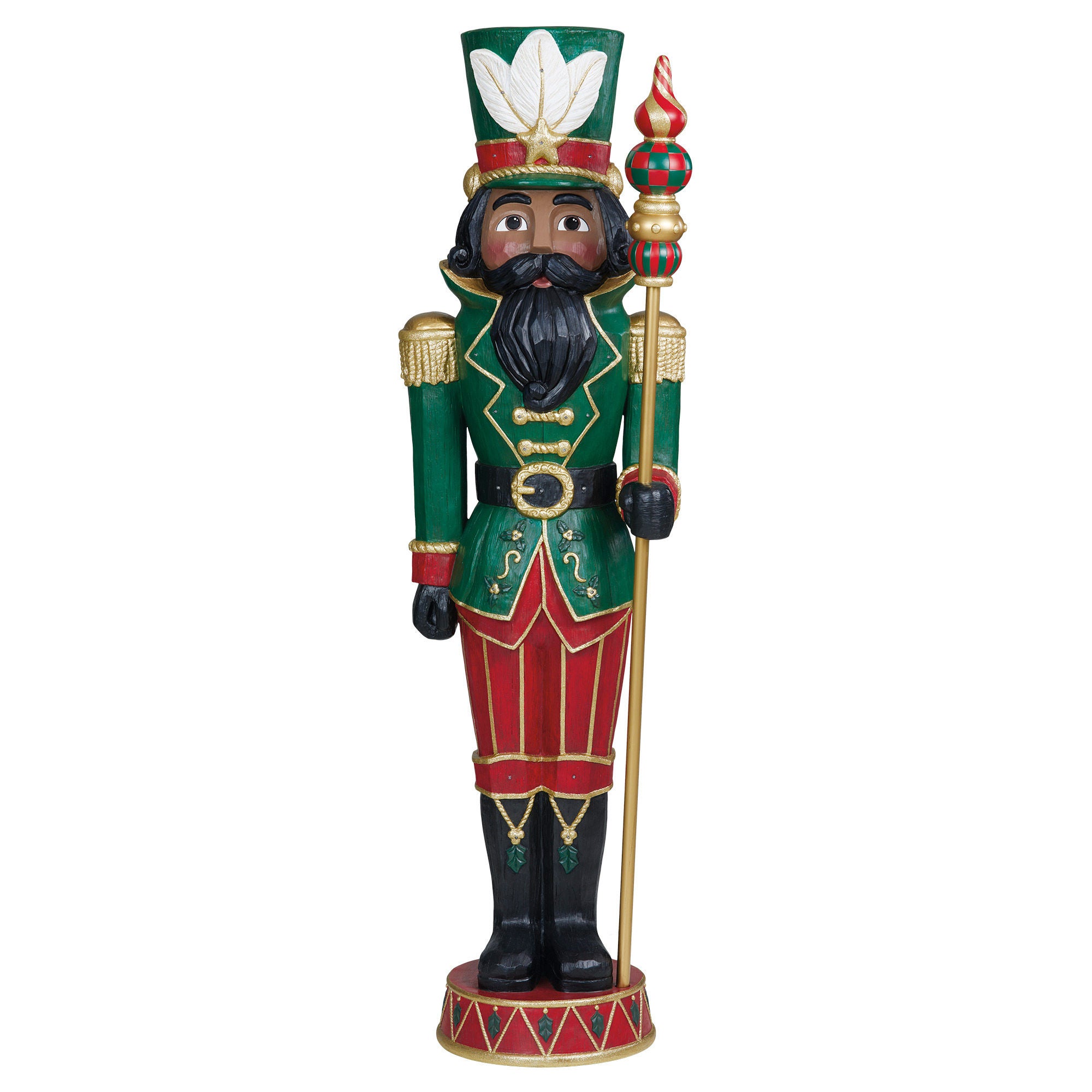 6' Nutcracker with LED Lights & Music