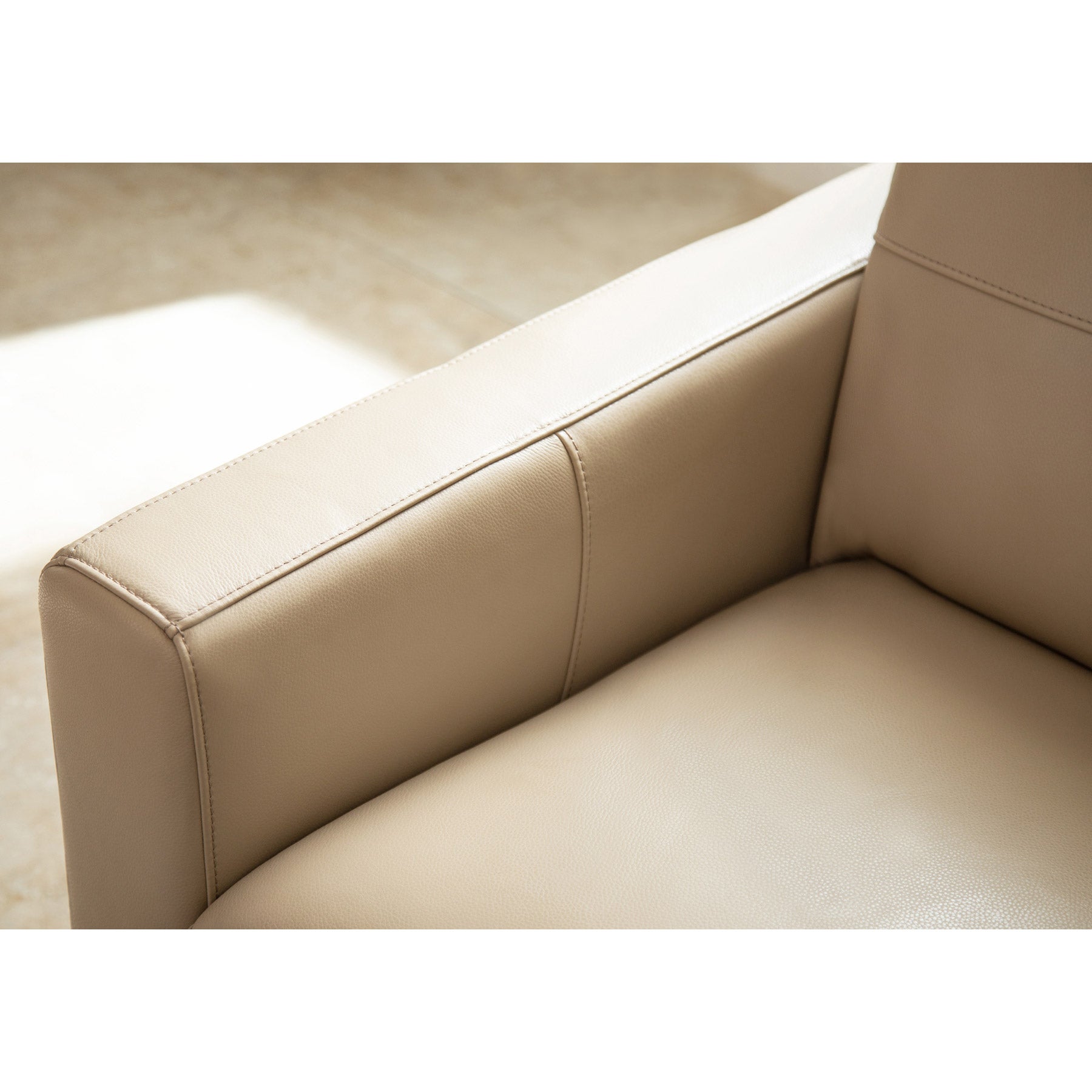Warren Top Grain Leather Sectional