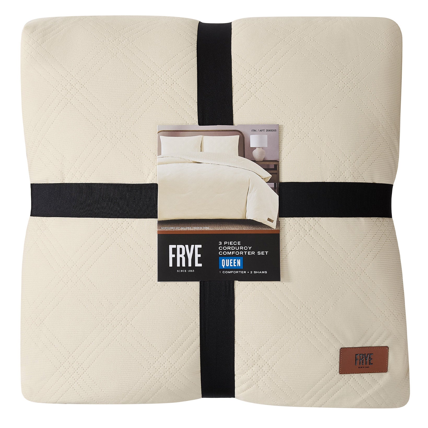 FRYE 3-piece Corduroy Comforter Set