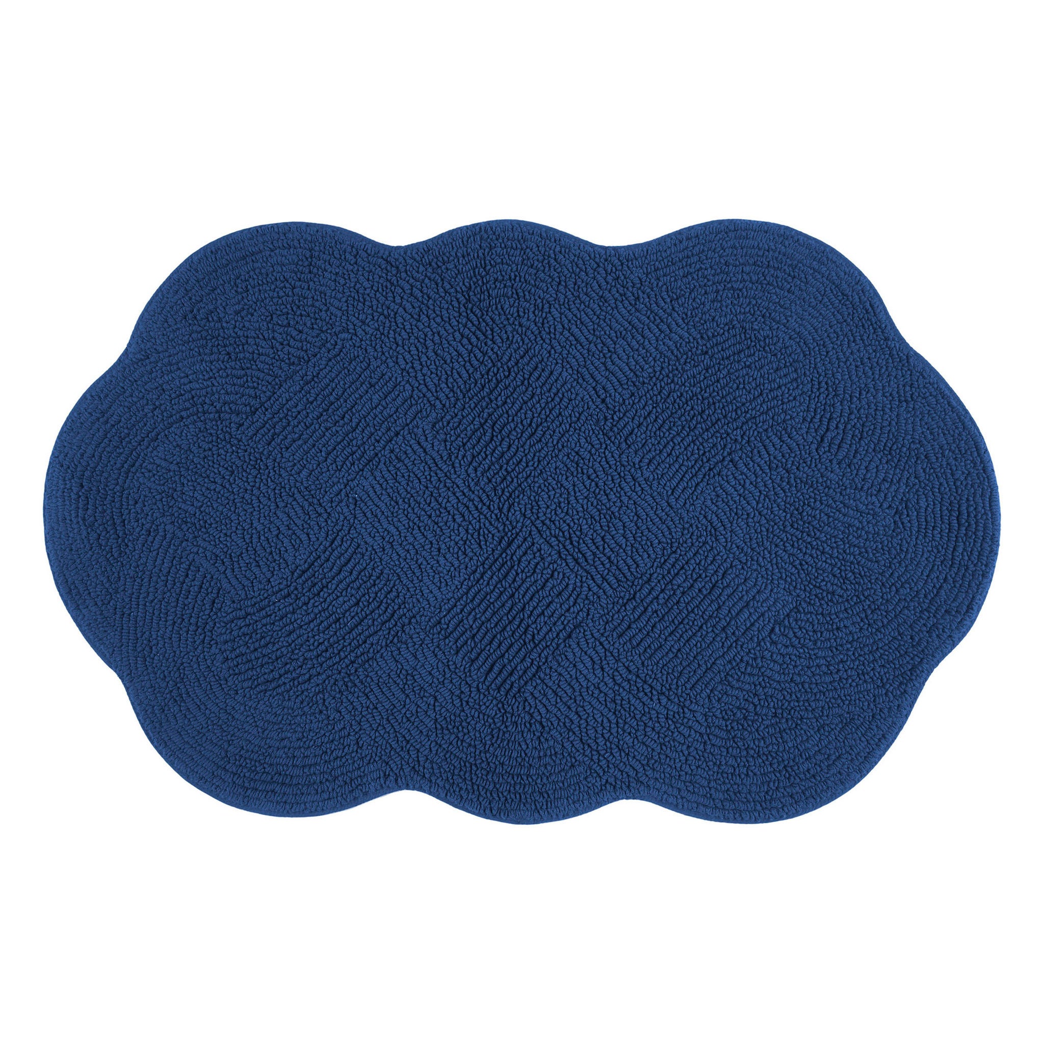 Scallop Tufted Bath Rug