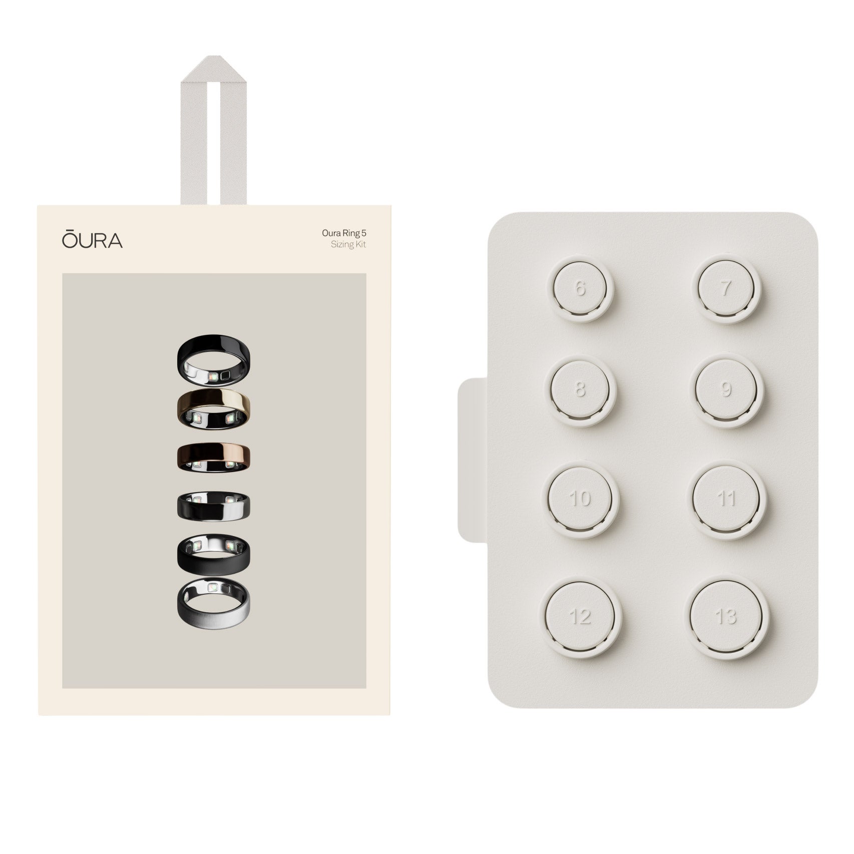 Oura Ring 5 Sizing Kit