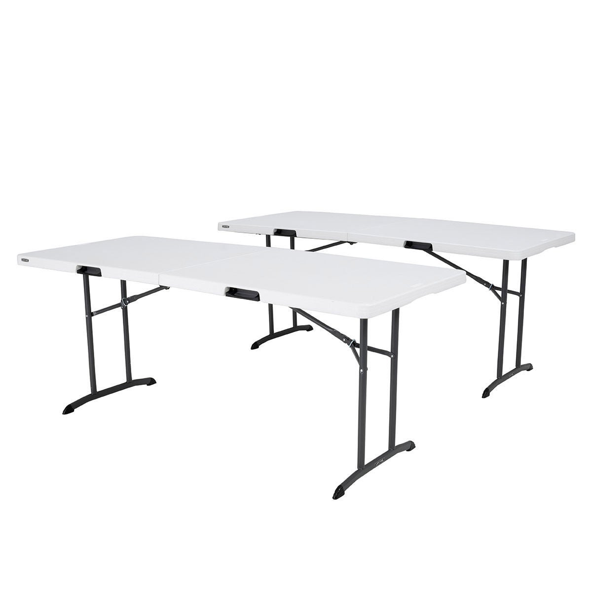 Lifetime Commercial 6' Fold-in-Half Table, 2-pack