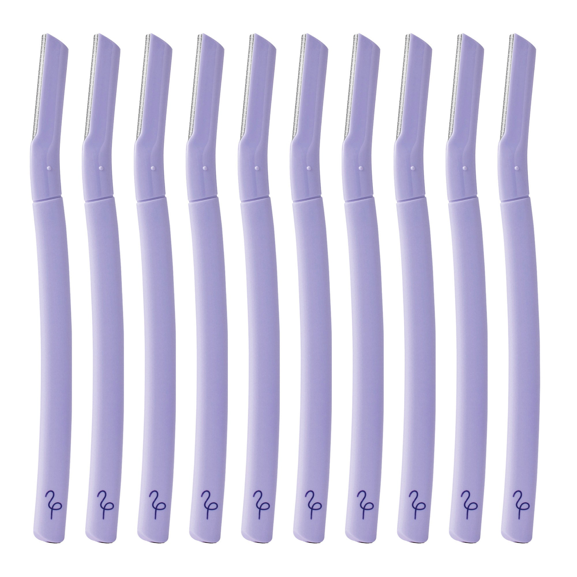 Flamingo Disposable Dermaplane Razors, 10-count