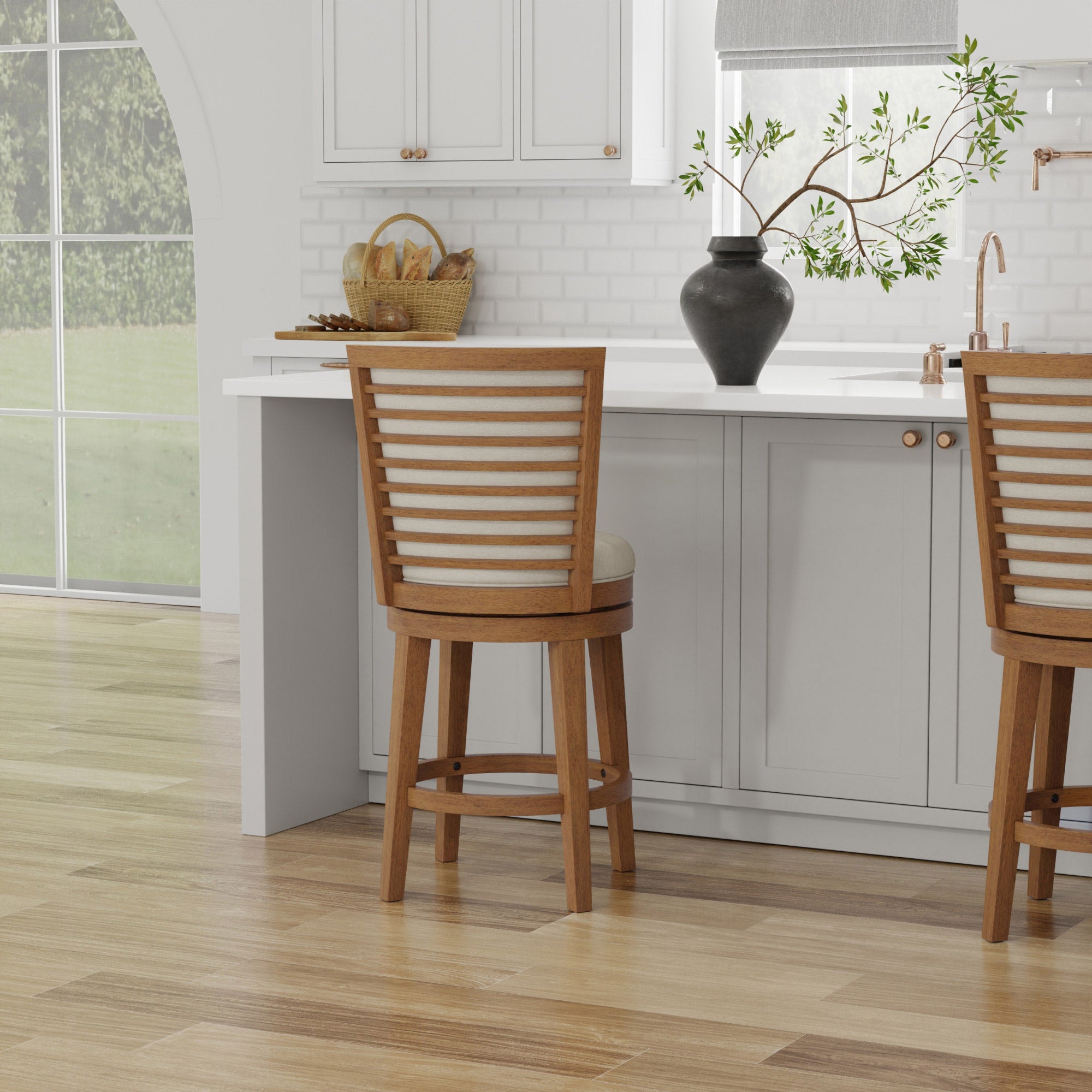 Tarryn Counter Height Swivel Stool