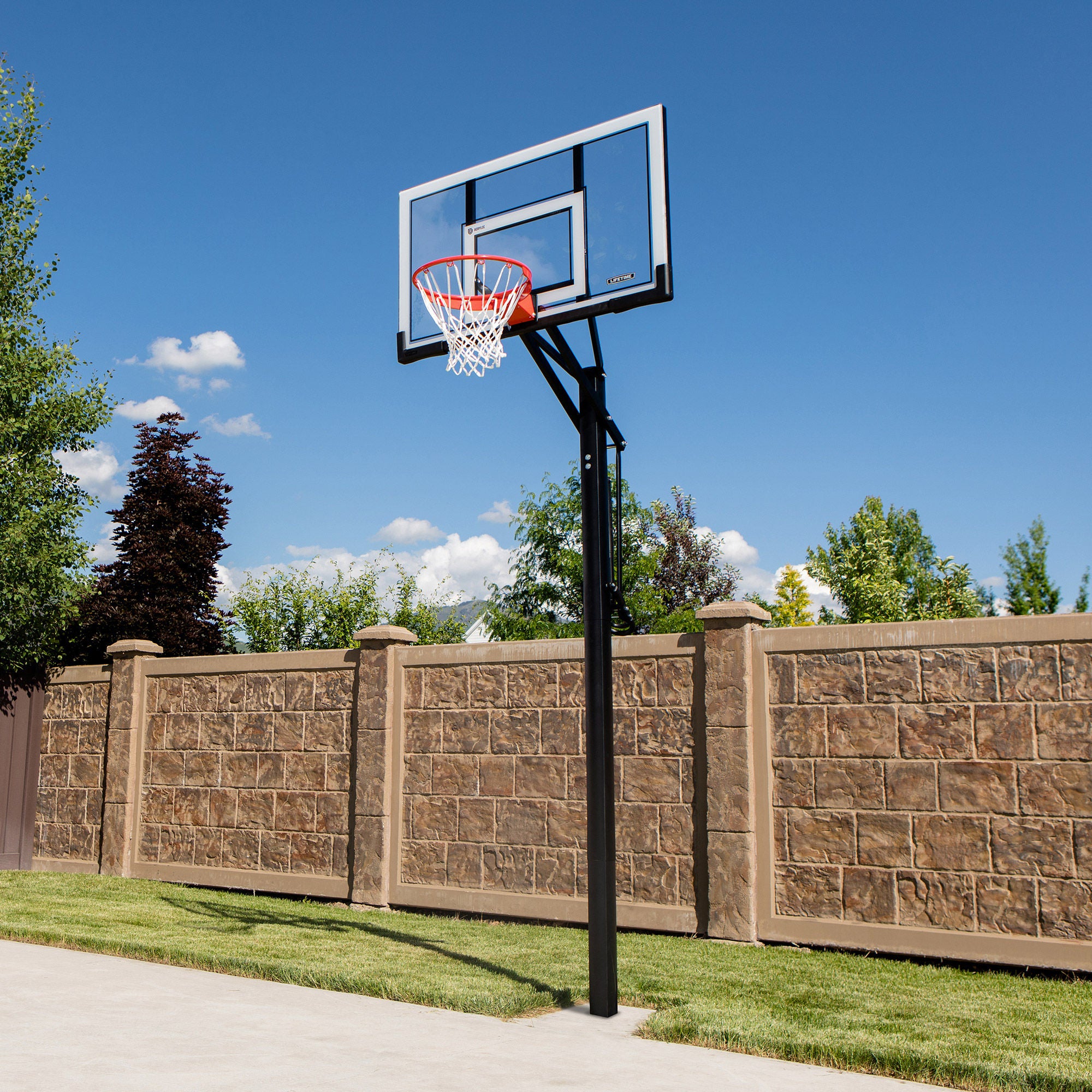 Lifetime 54" In-Ground Basketball Hoop System