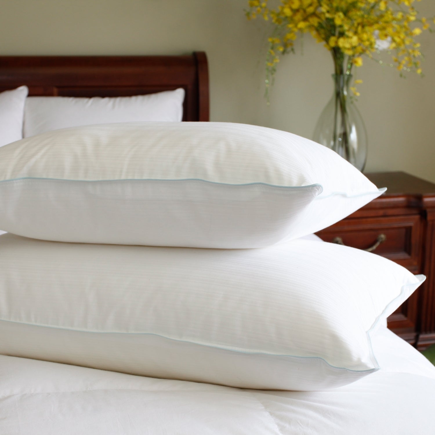 PrimaLoft®Plus Nano-tex® Pillows, 2-Pack