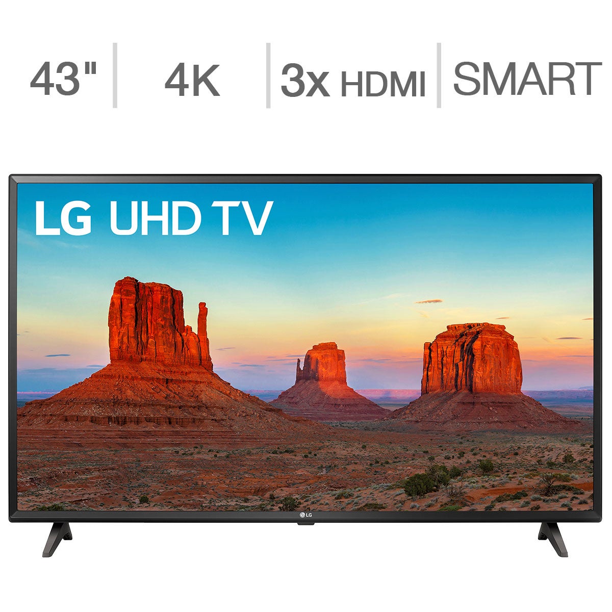 LG 43" Class (42.5" Diag.) 4K Ultra HD LED LCD TV