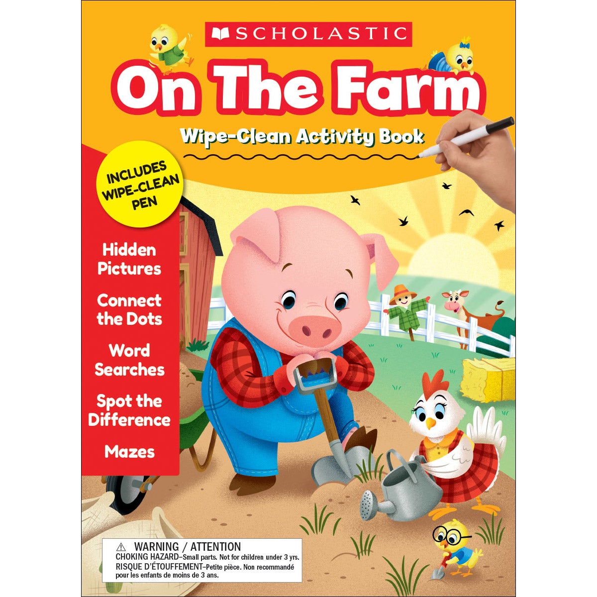 Scholastic Wipe-Clean Activity Book Bundle
