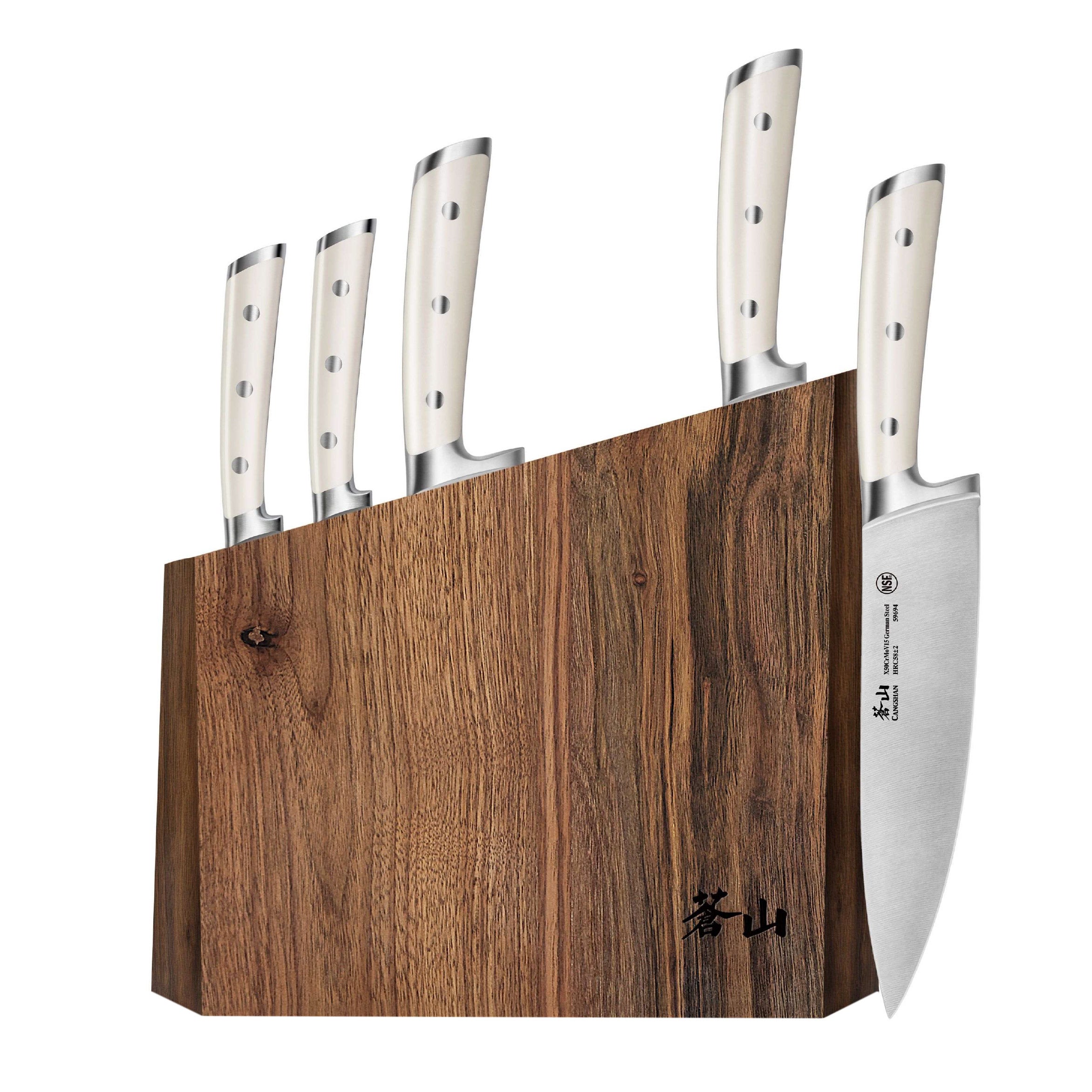Cangshan S1 Series 6-Piece German Steel Forged Knife Set