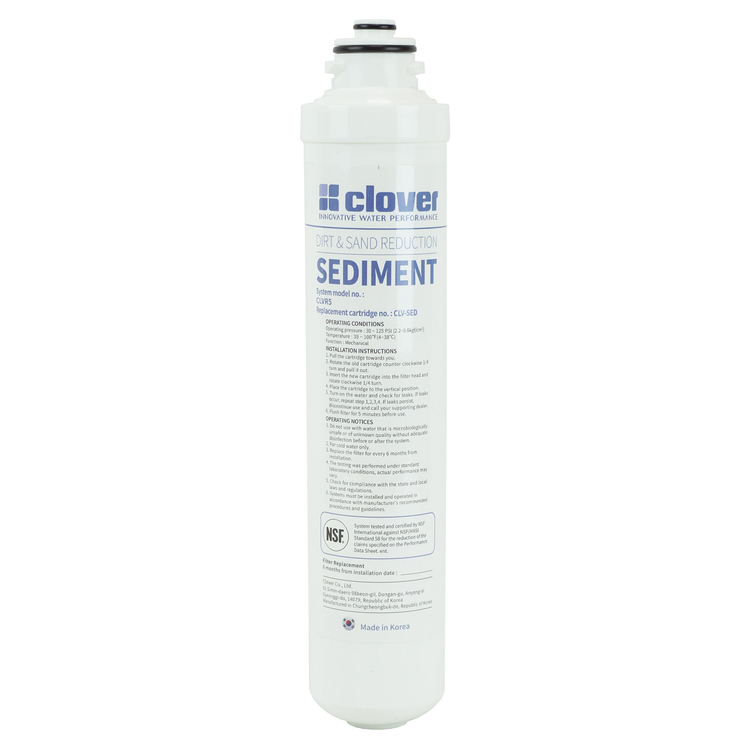 Aquverse AQVR5 4-pack Filter Replacement
