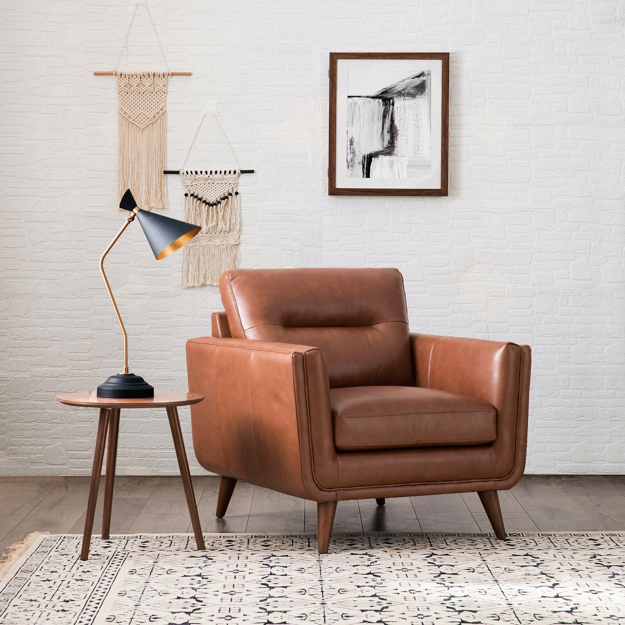 Taurus 3-piece Leather Set - Sofa and Two Chairs
