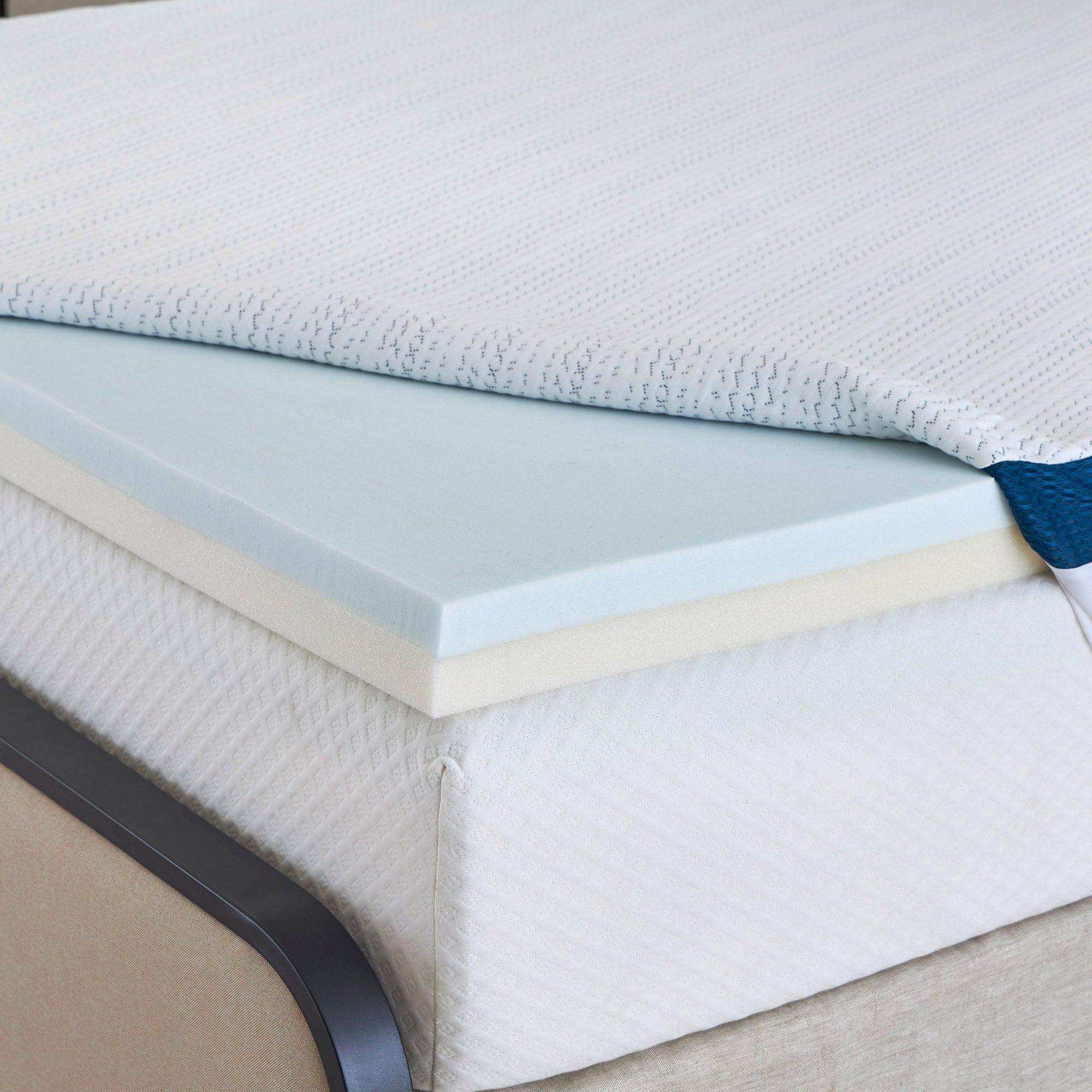 La-Z-Boy Memory Foam Dual Layered 3 Inch Mattress Topper