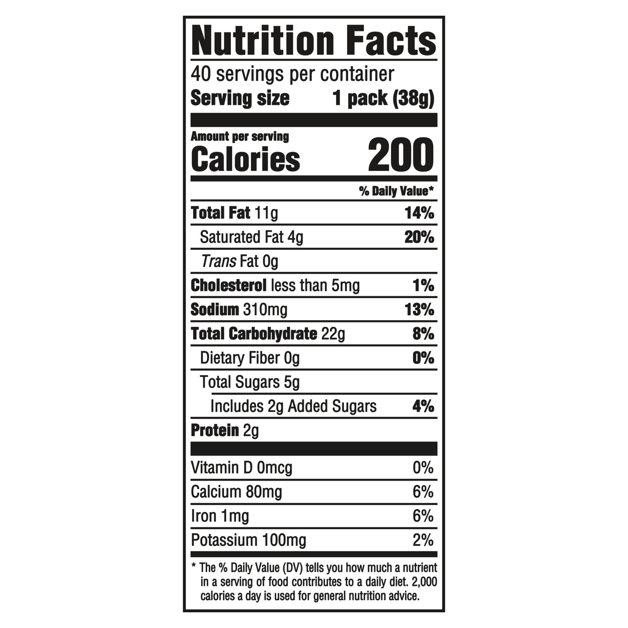 RITZ Cracker Sandwiches, Cheese, 40-count