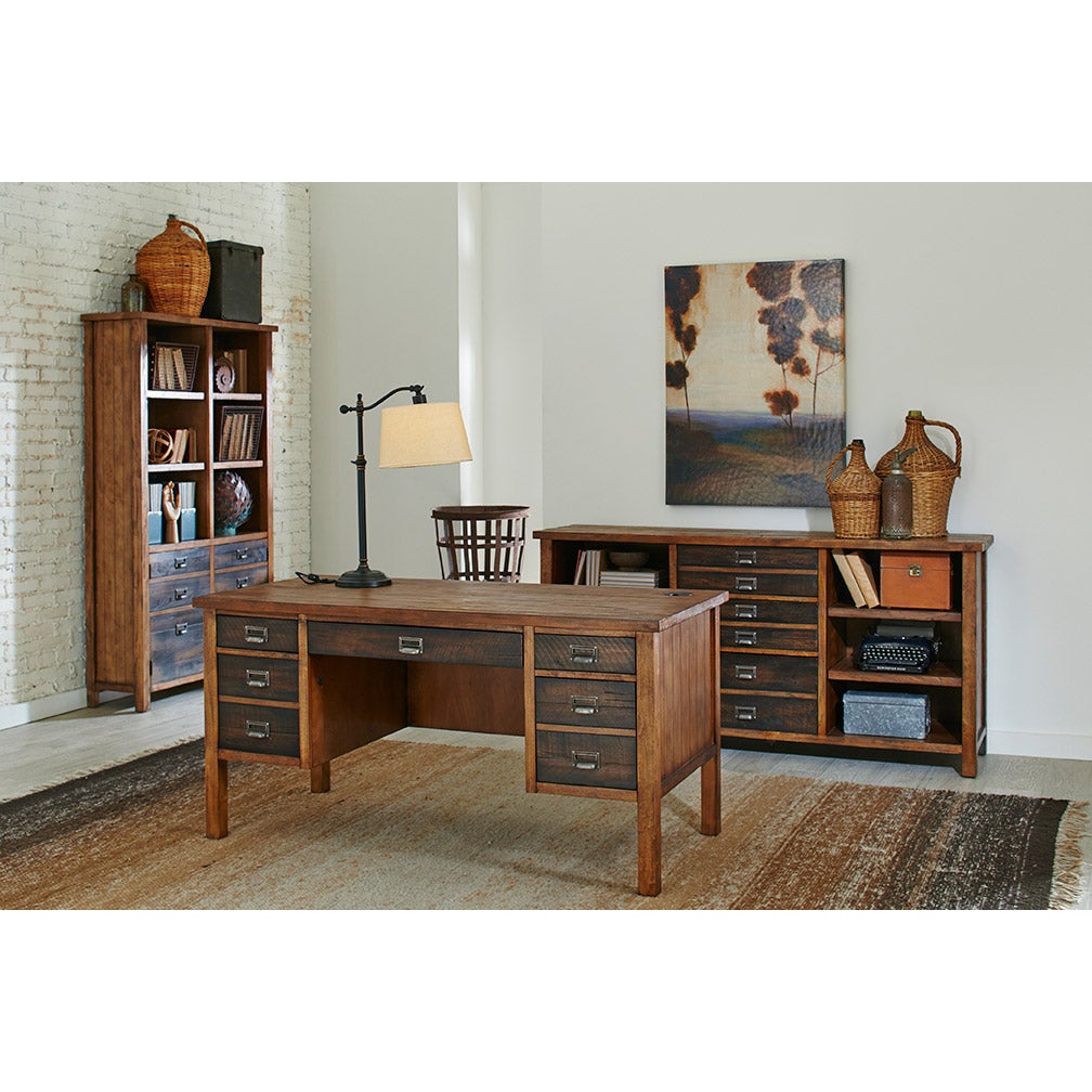 Hester Desk, Credenza and Bookcase