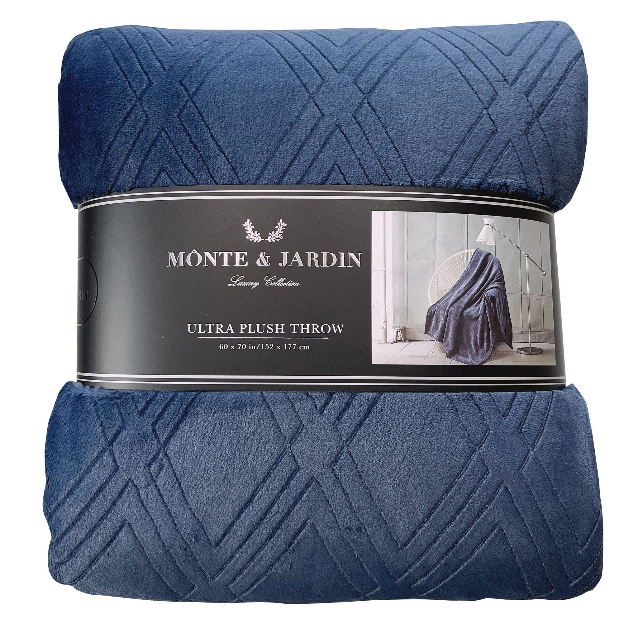 Monte & Jardin Ultra Plush Throw