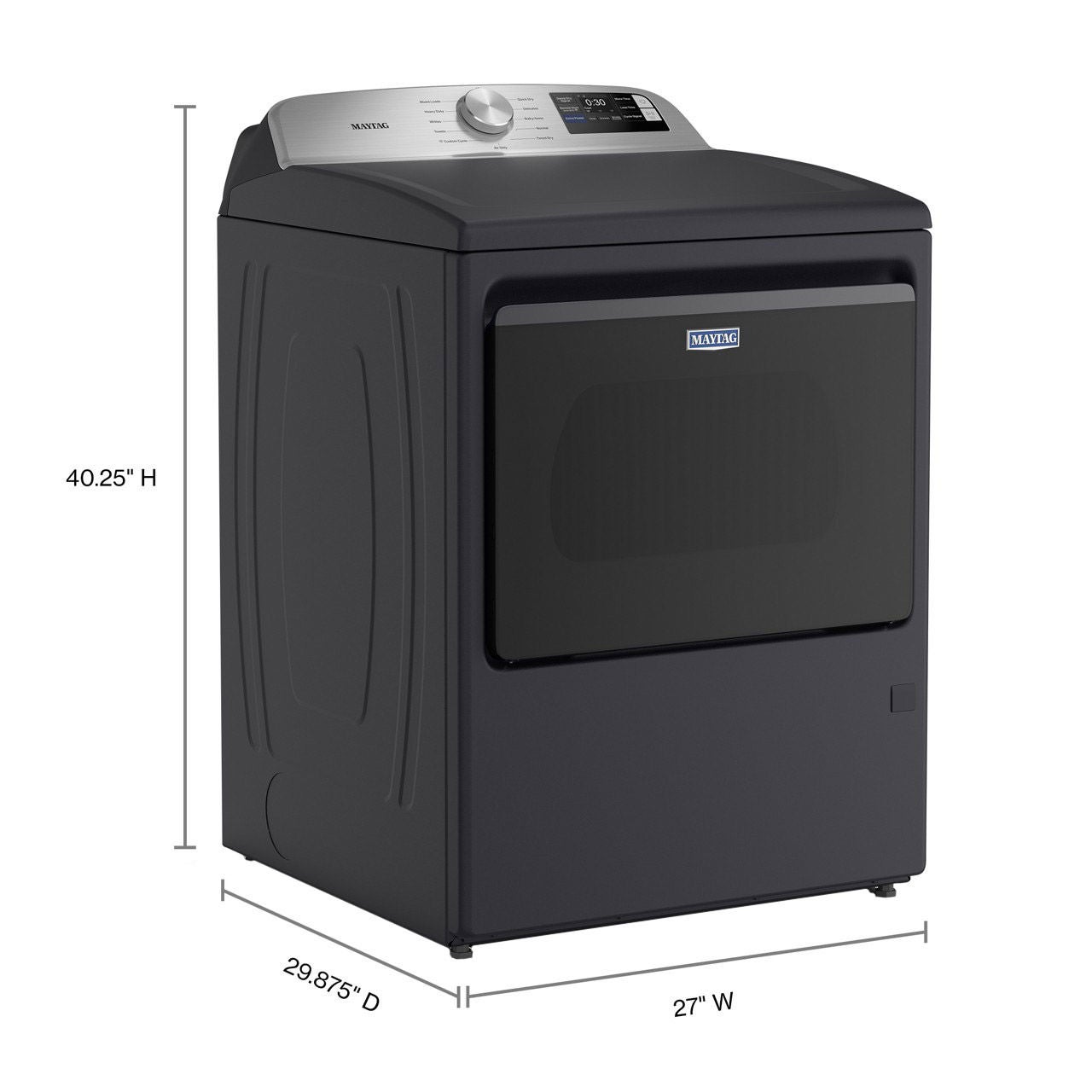 Maytag 7.4 cu. ft. Smart Electric Dryer with Extra Power Button