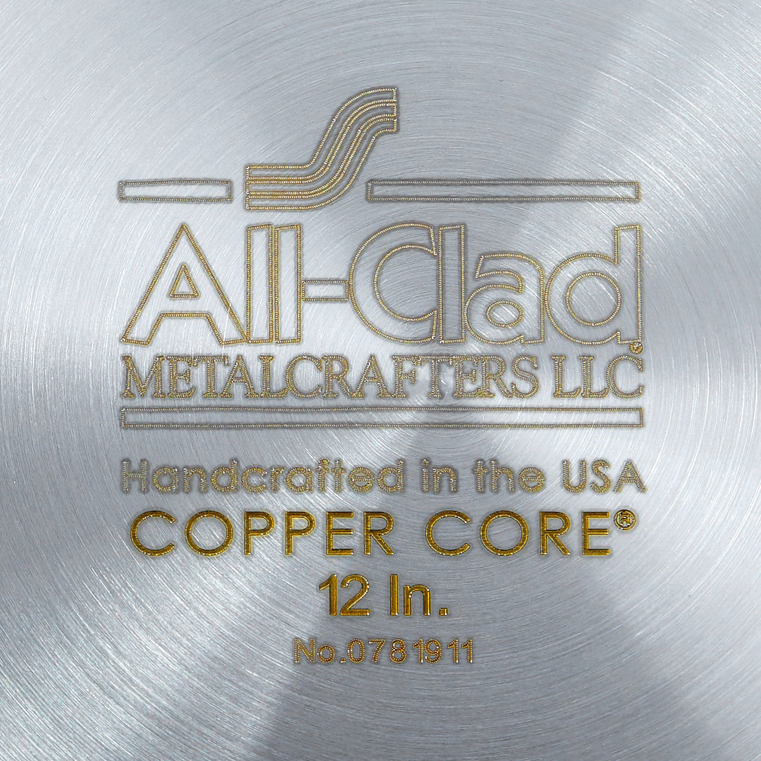 All-Clad Copper Core Stainless Steel 12" Fry Pan