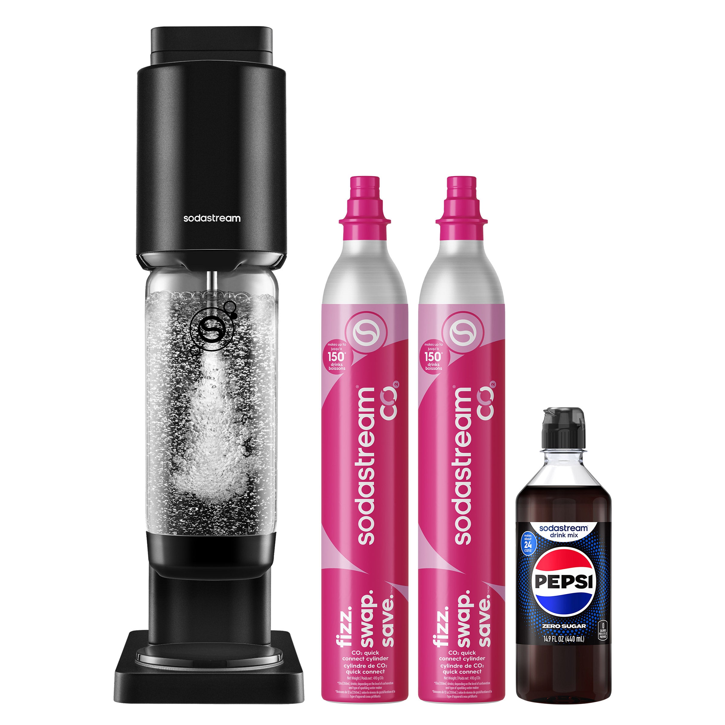SodaStream Fresh Sparkling Water Maker Bundle