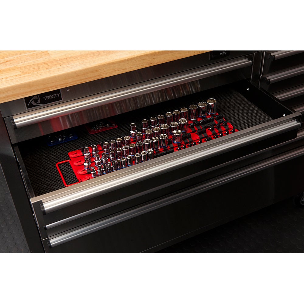 TRINITY 48" Stainless Steel Rolling Workbench