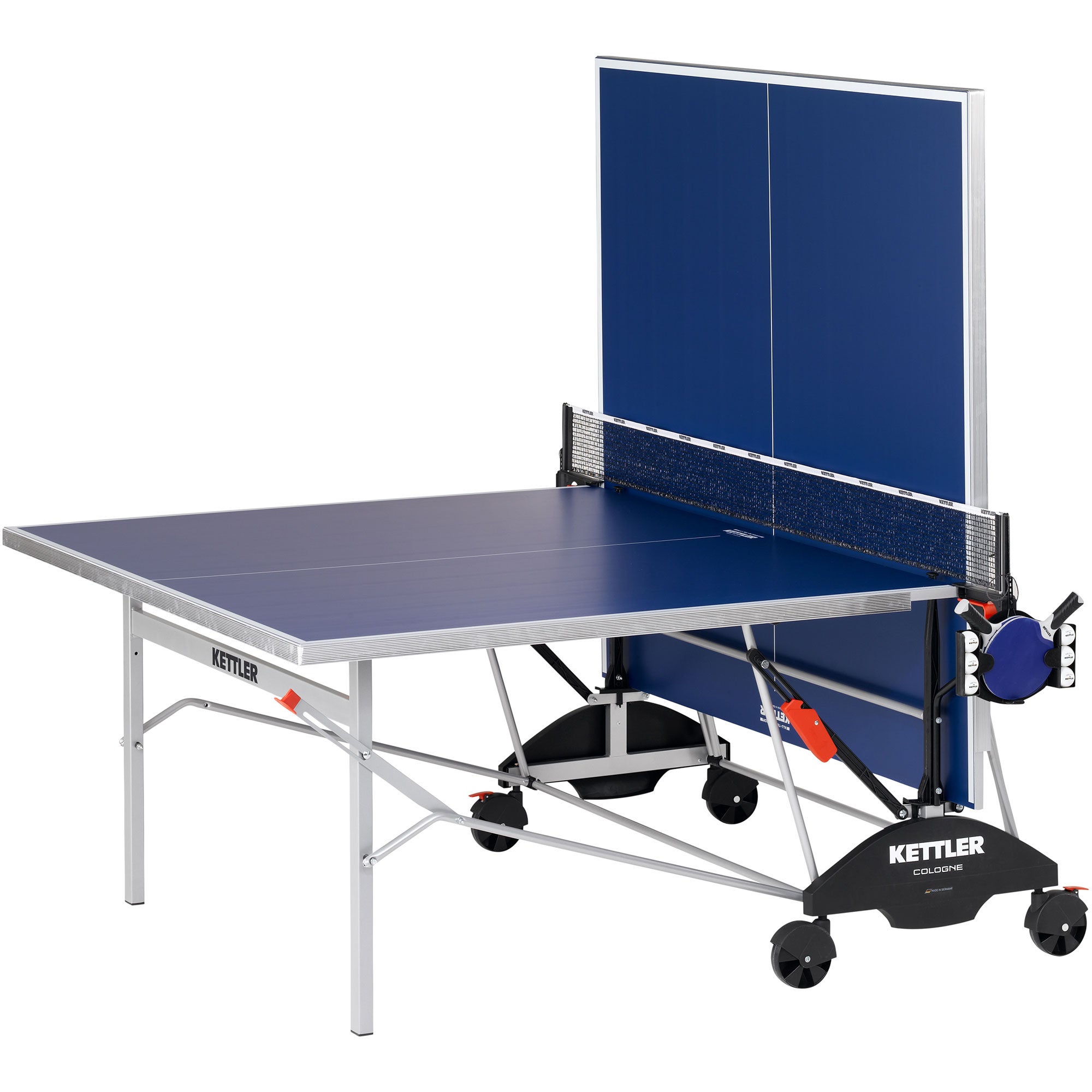 KETTLER Cologne Outdoor Table Tennis Table Bundle