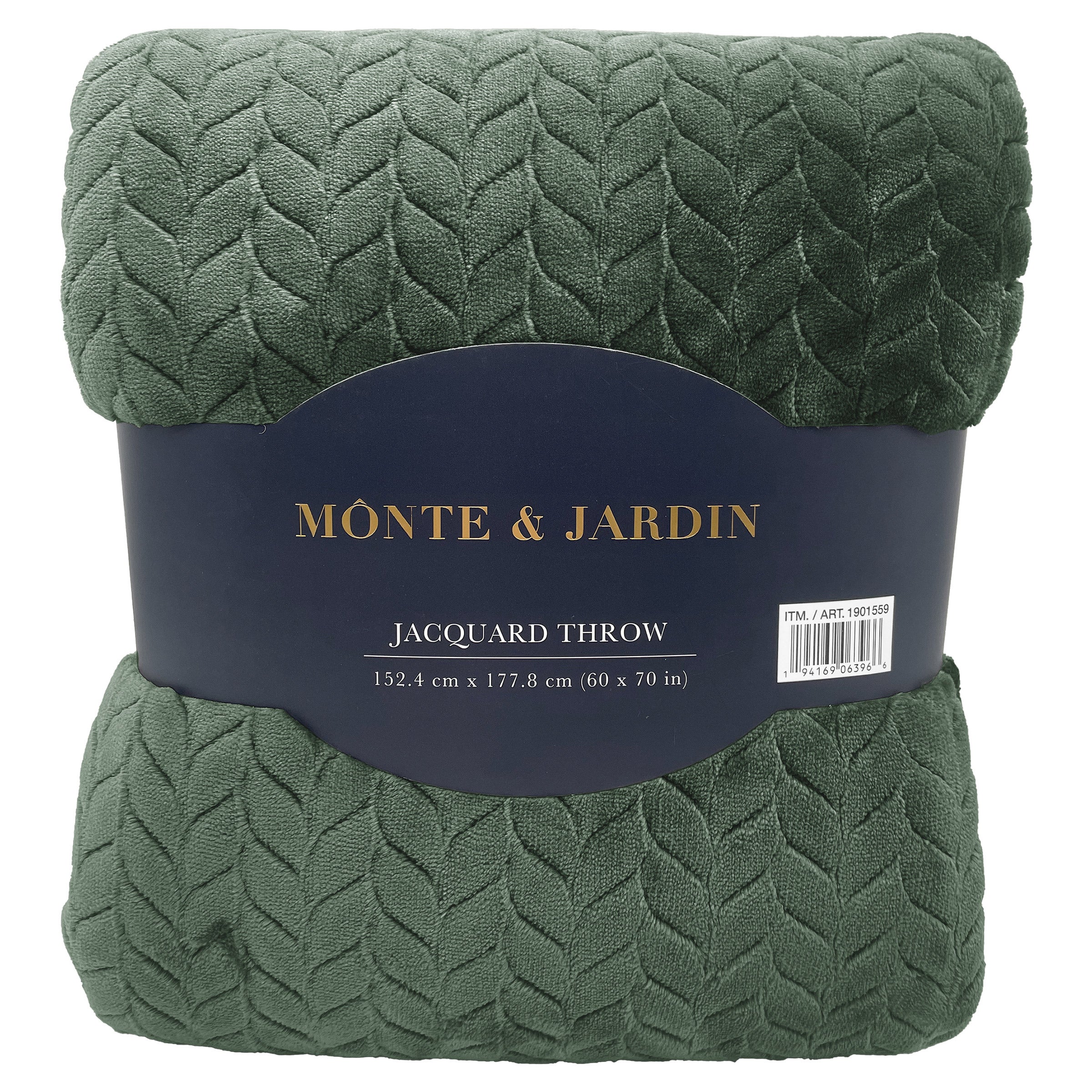 Monte & Jardin Jacquard Throw