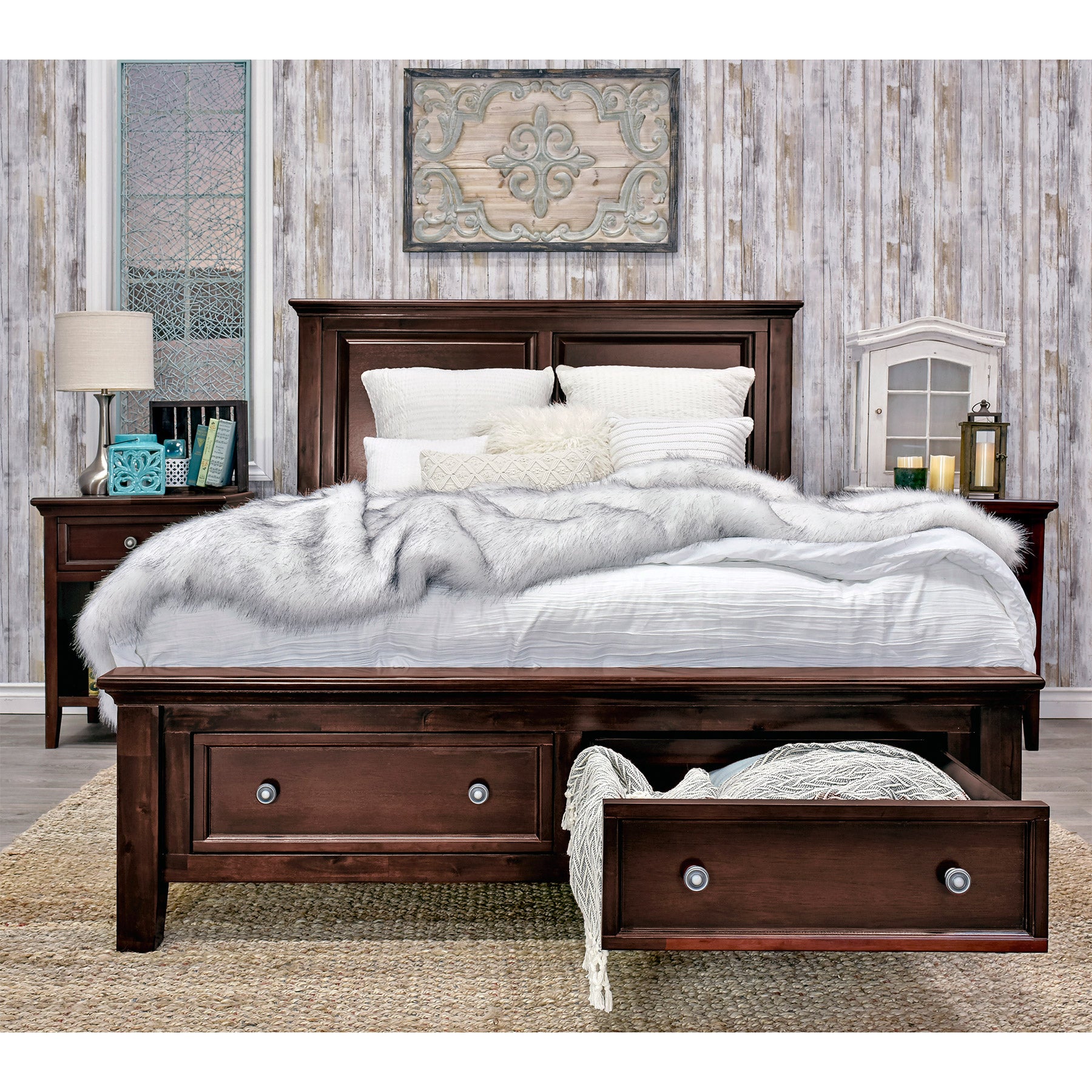 Verona 6-piece Queen Storage Bedroom Set