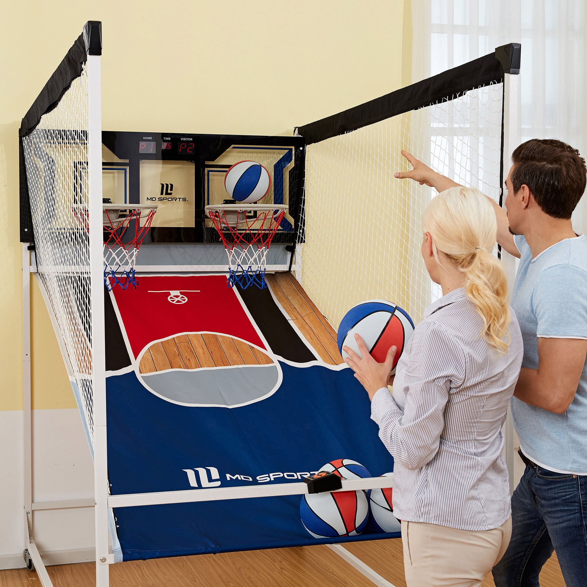 MD Sports 2-player Basketball Game