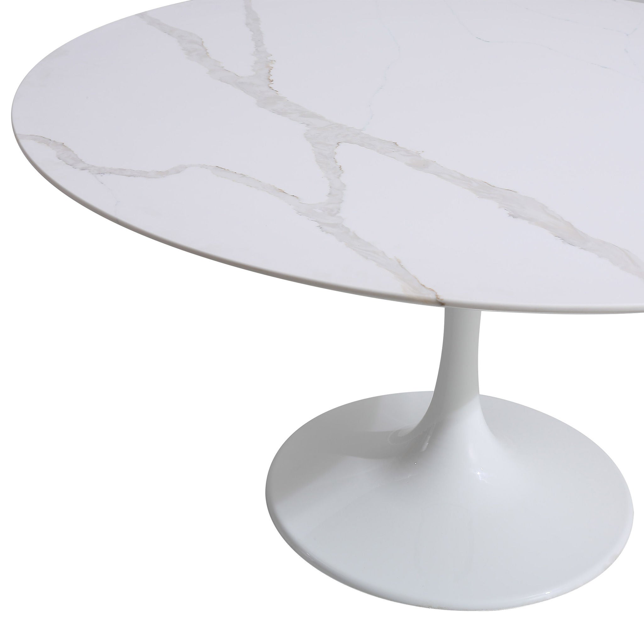 Orchid 52" Round Quartz Dining Table