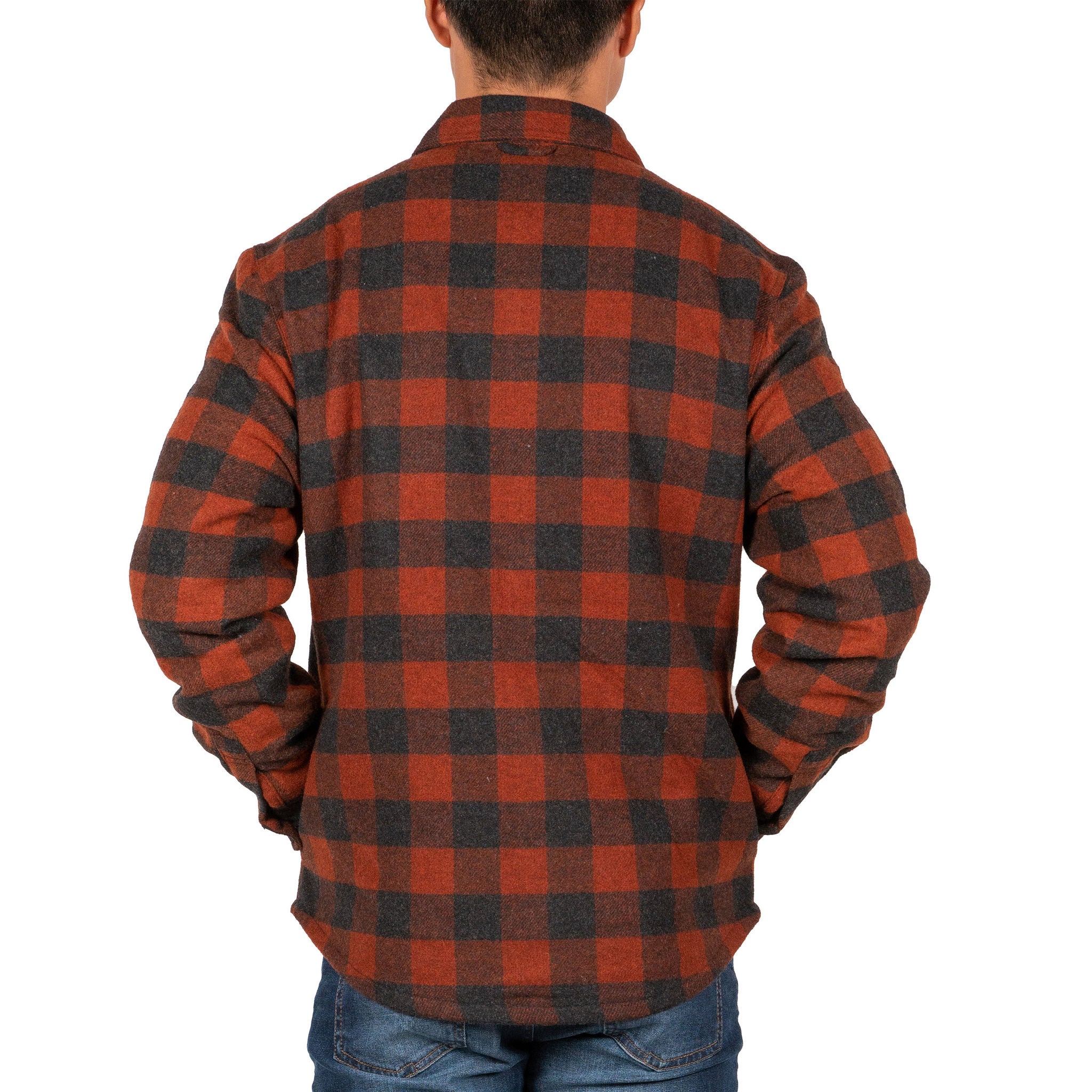 Jachs Men's Wool Blend Shirt Jacket