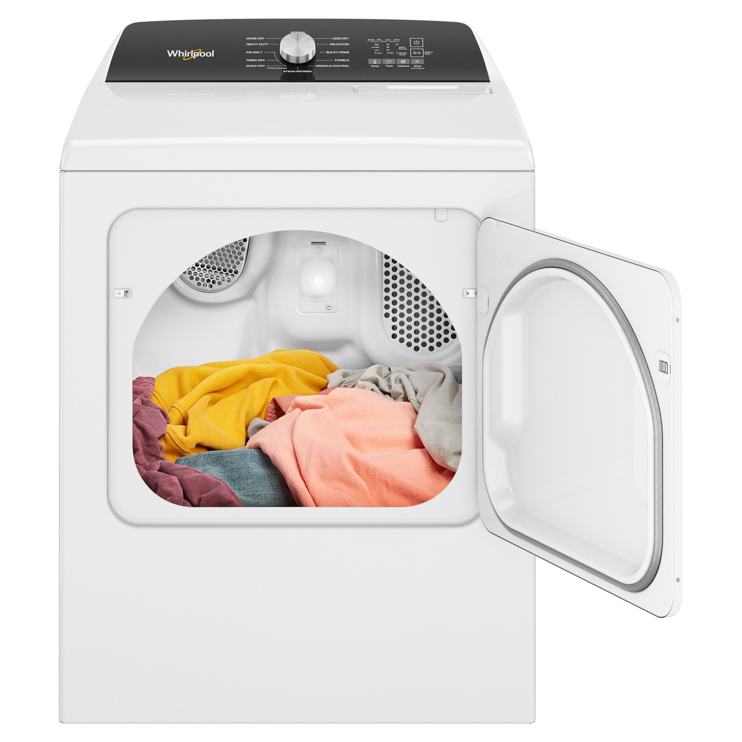Whirlpool 7.0 cu. ft. Electric Moisture Sensing Dryer with Steam