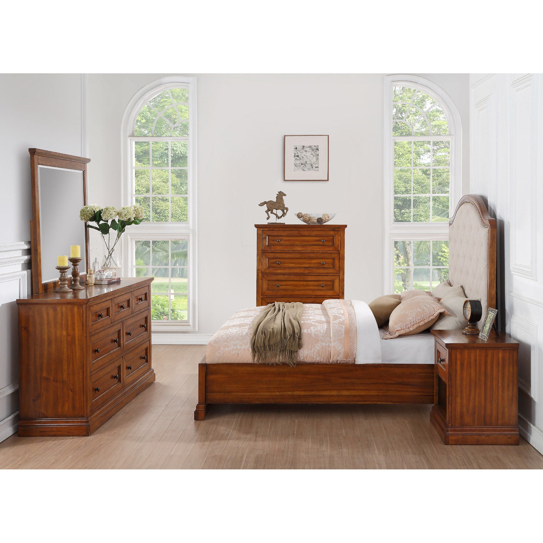 Brompton 6-piece Cal King Bedroom Set