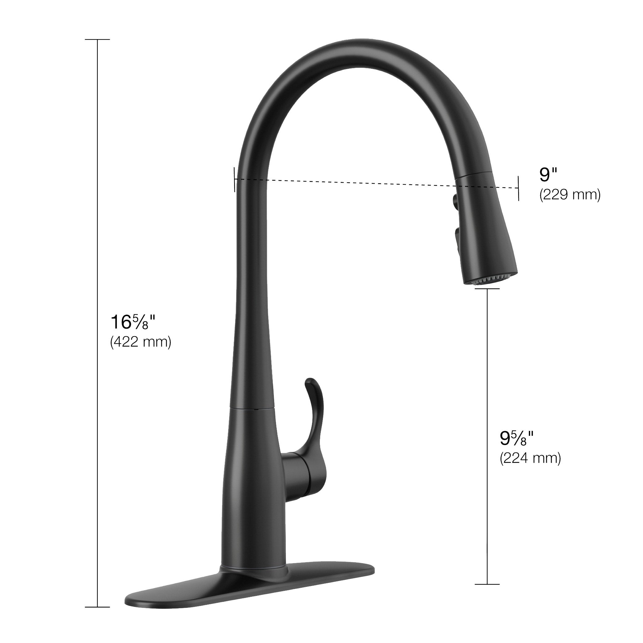 Kohler Simplice Pull-down Kitchen Faucet