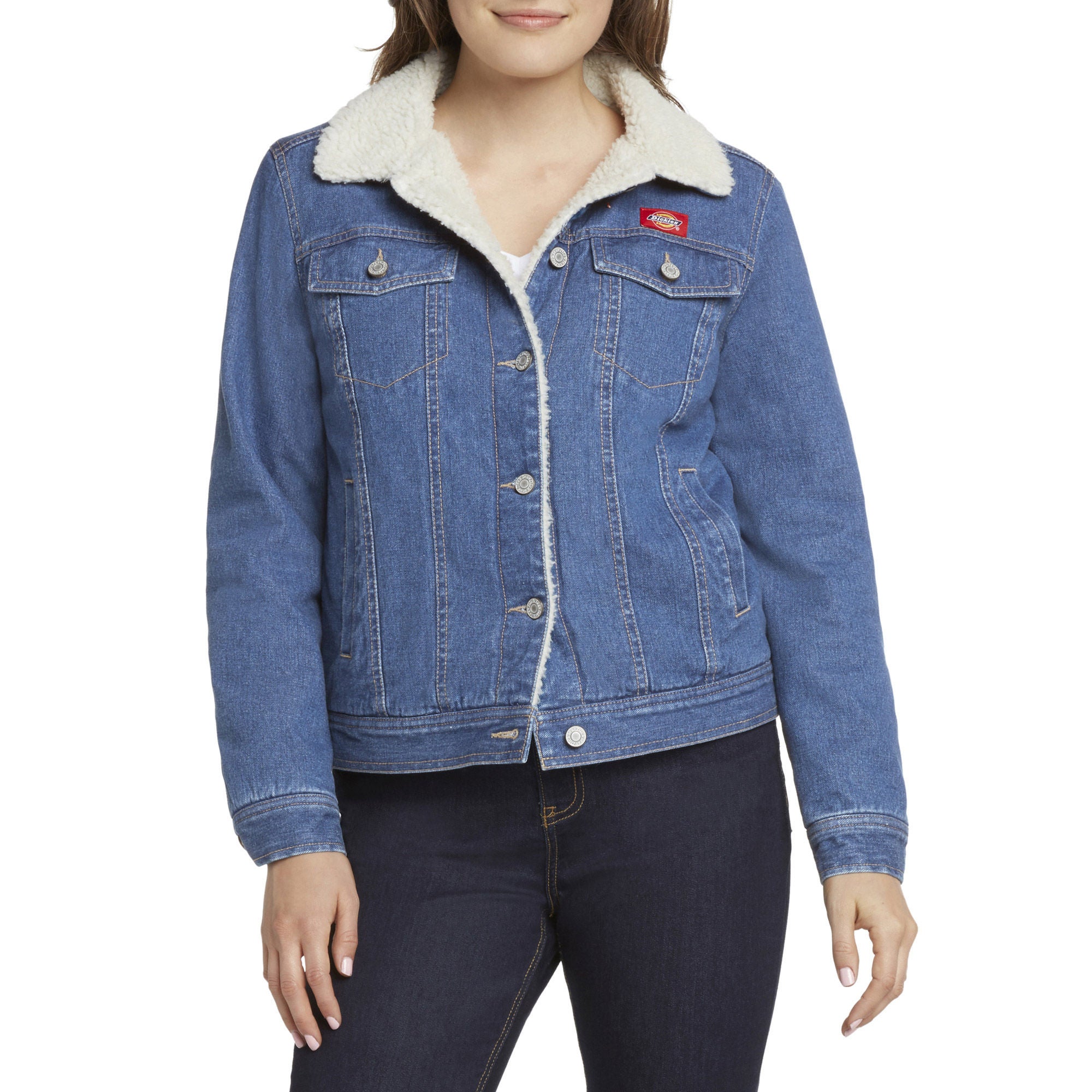Dickies Ladies' Cozy Lined Trucker Jacket