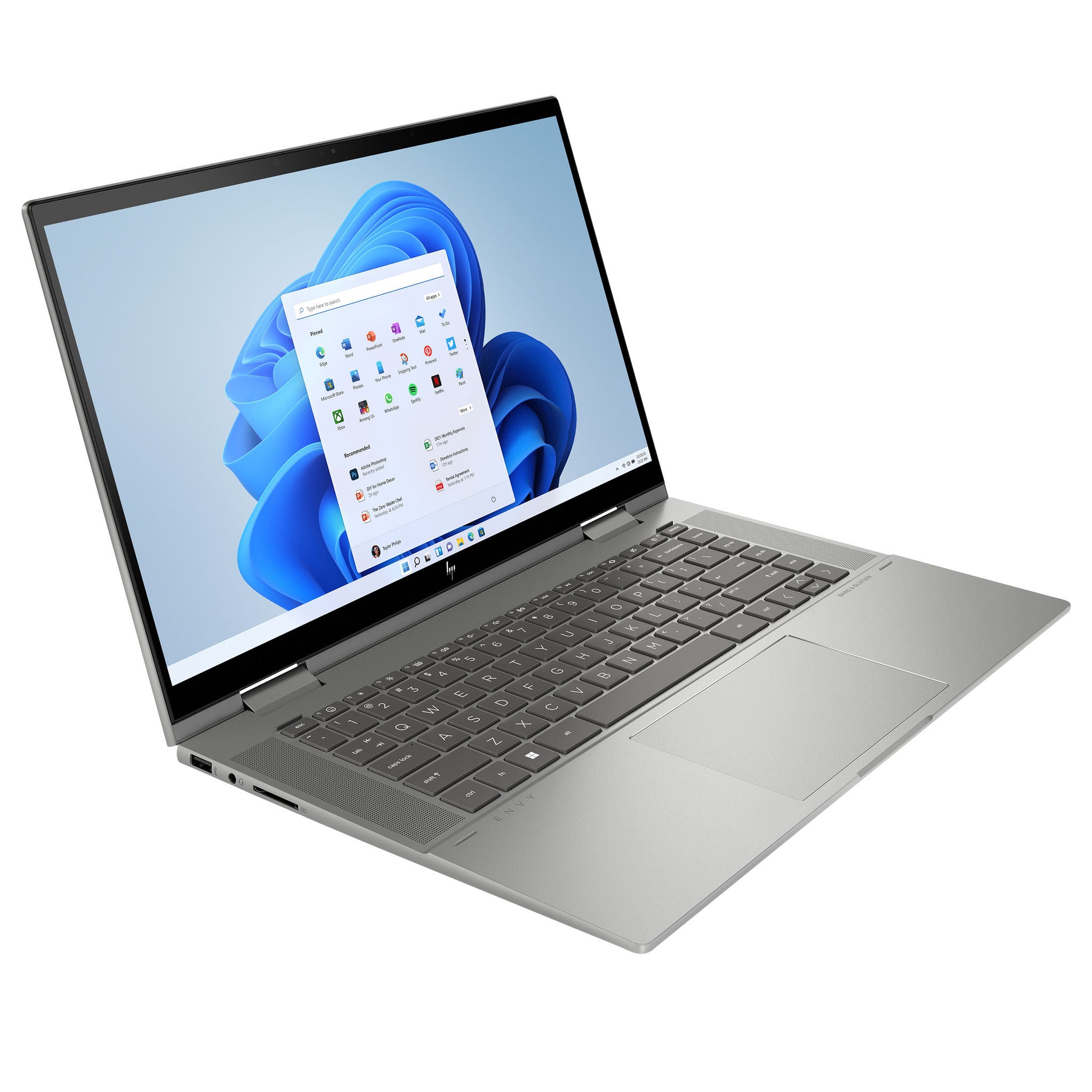 HP ENVY x360 15.6" Intel Evo Platform 2-in-1 Touchscreen Laptop - 13th Gen Intel Core i7-1355U - 1080p - Windows 11.