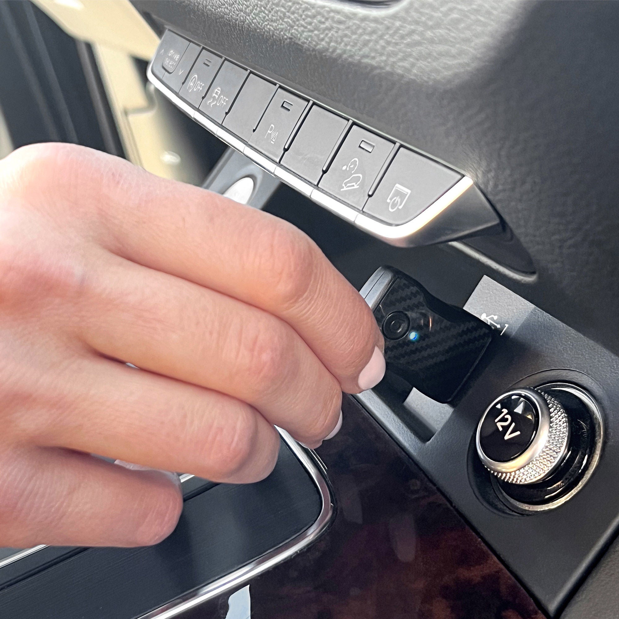 Combo Wireless Car Adapter for Apple CarPlay and Android Auto