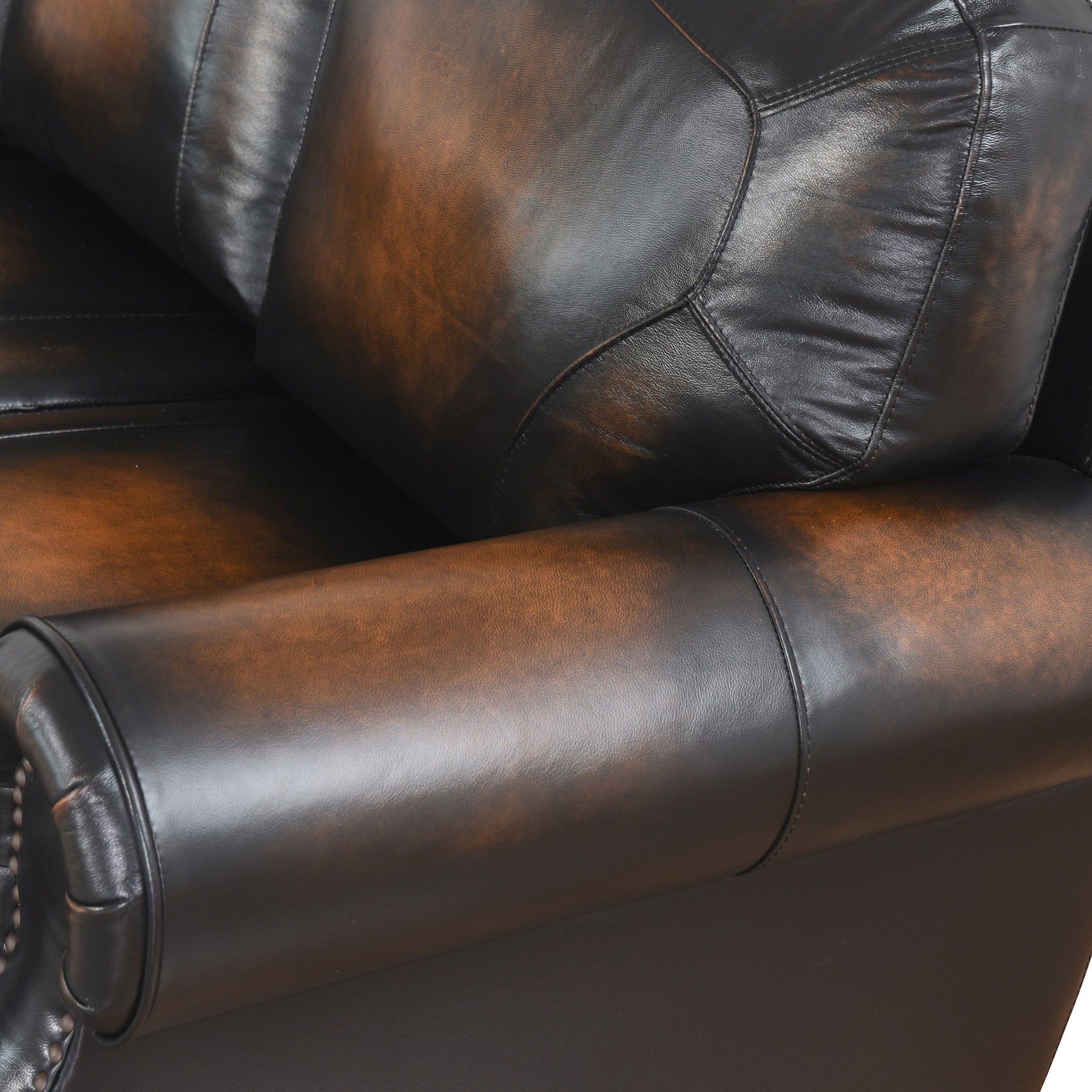 Ellis Leather Loveseat